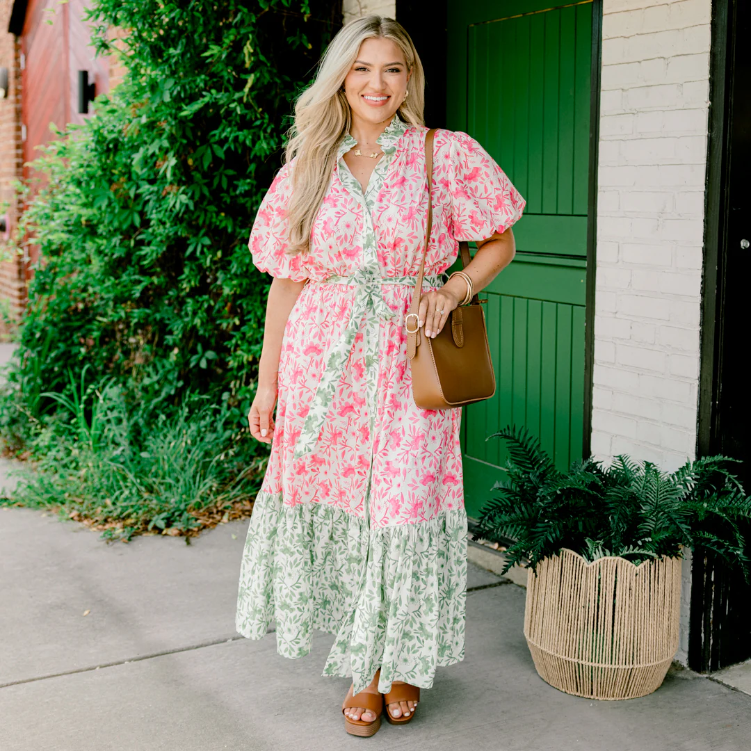A Good Impression Dress, Pink Mix - Image 7