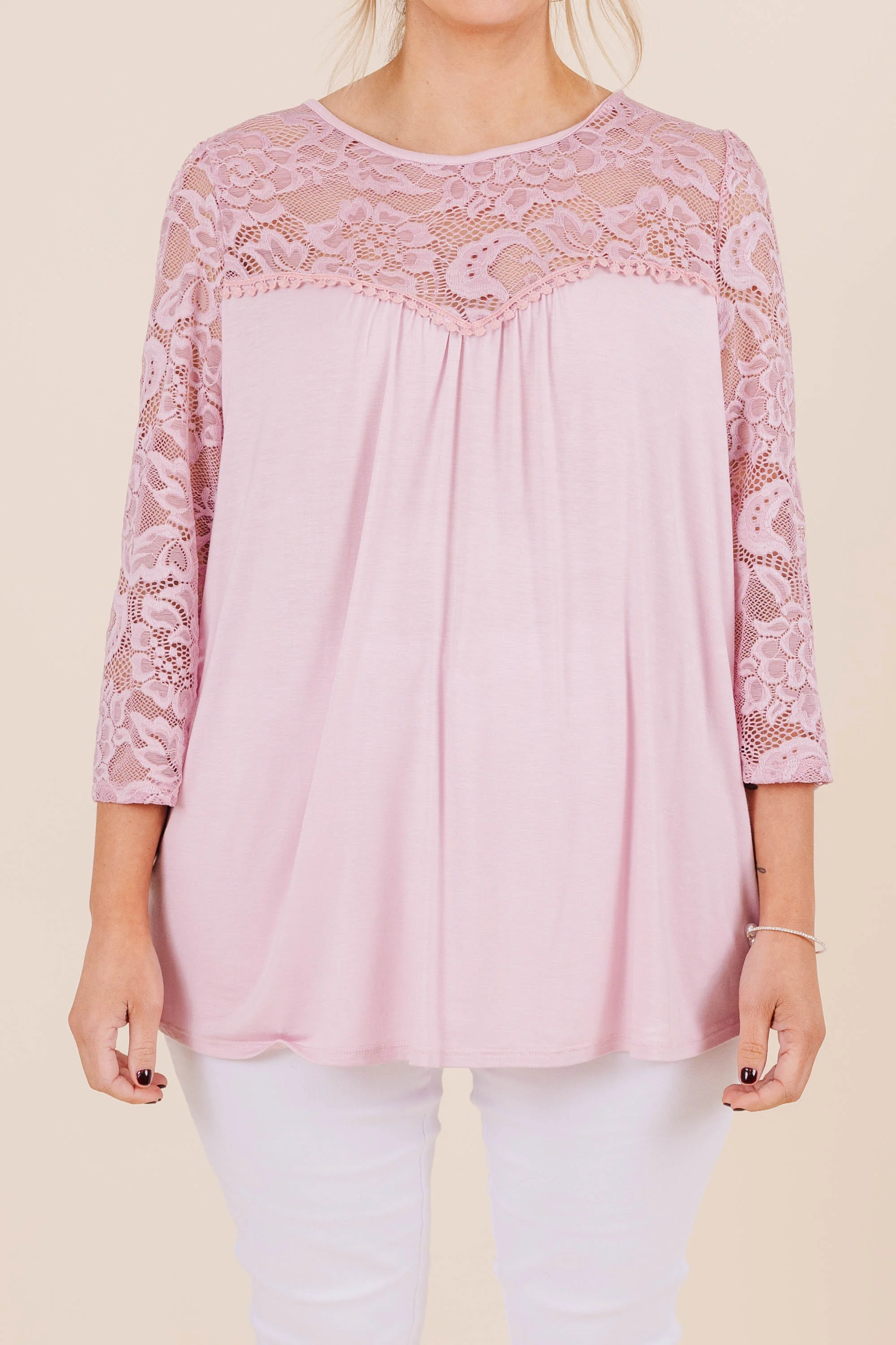 Above You Top, Mauve - Image 4