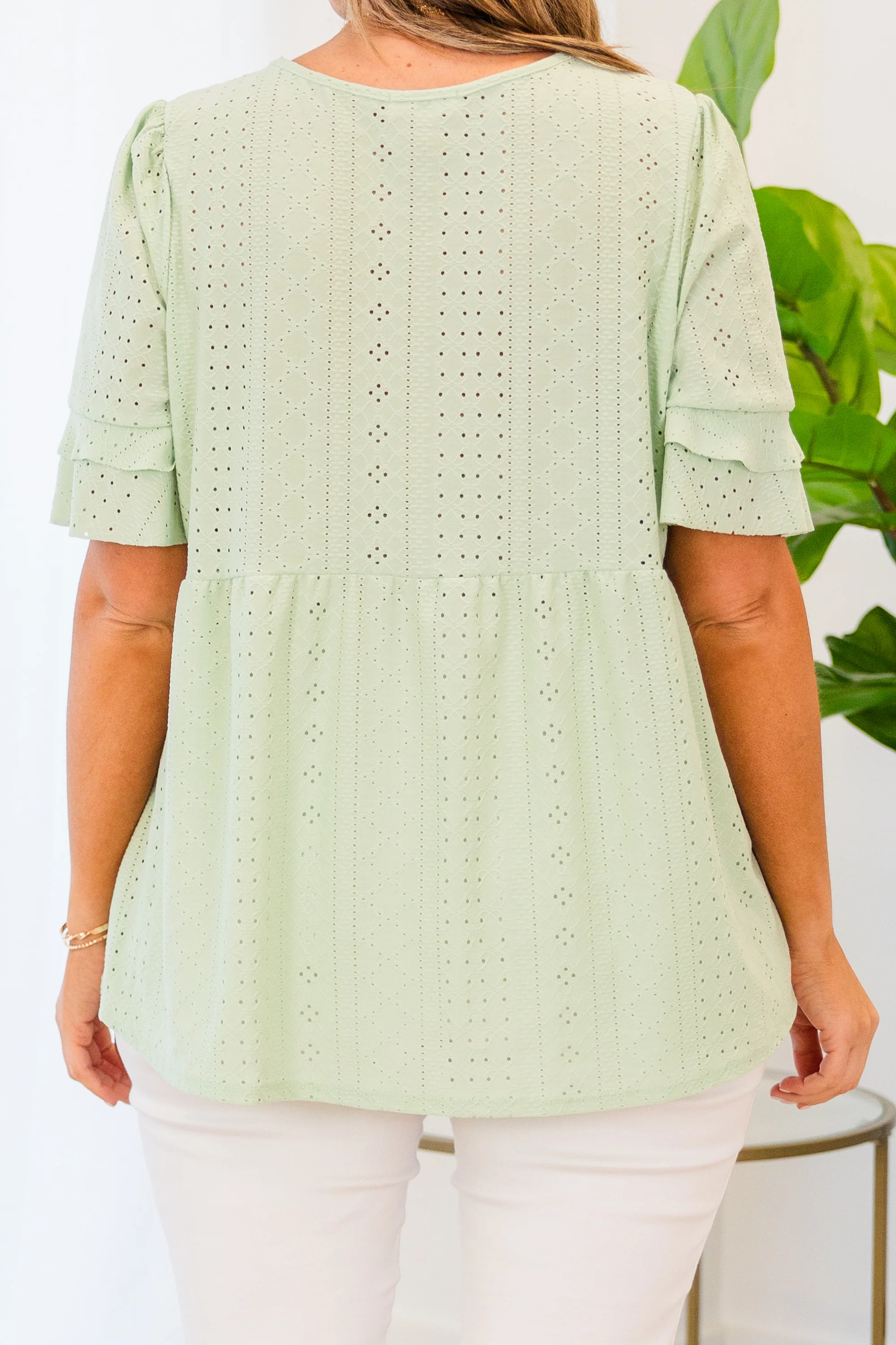 Achieve Greatness Top, Mint - Image 6