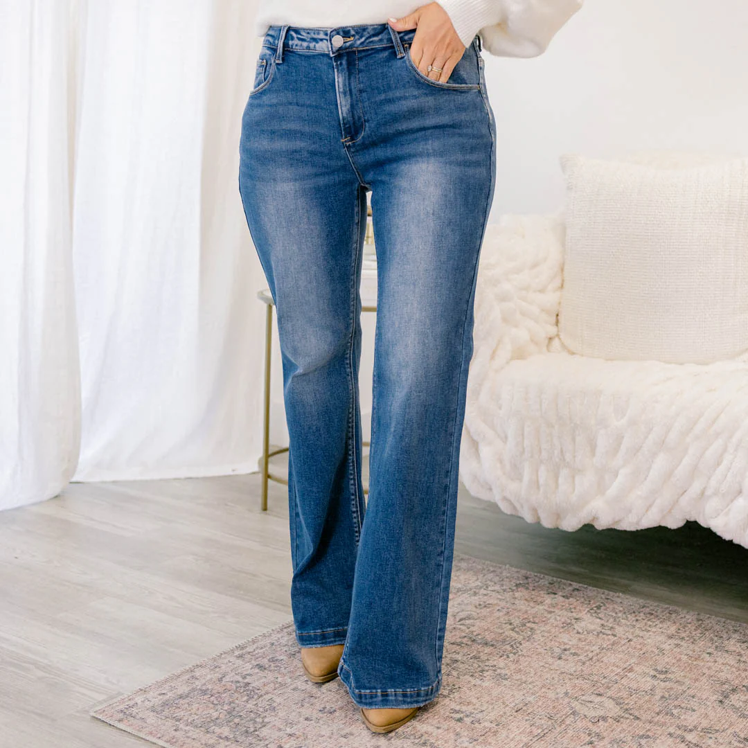 All For It Jeans, Medium Wash - Image 7