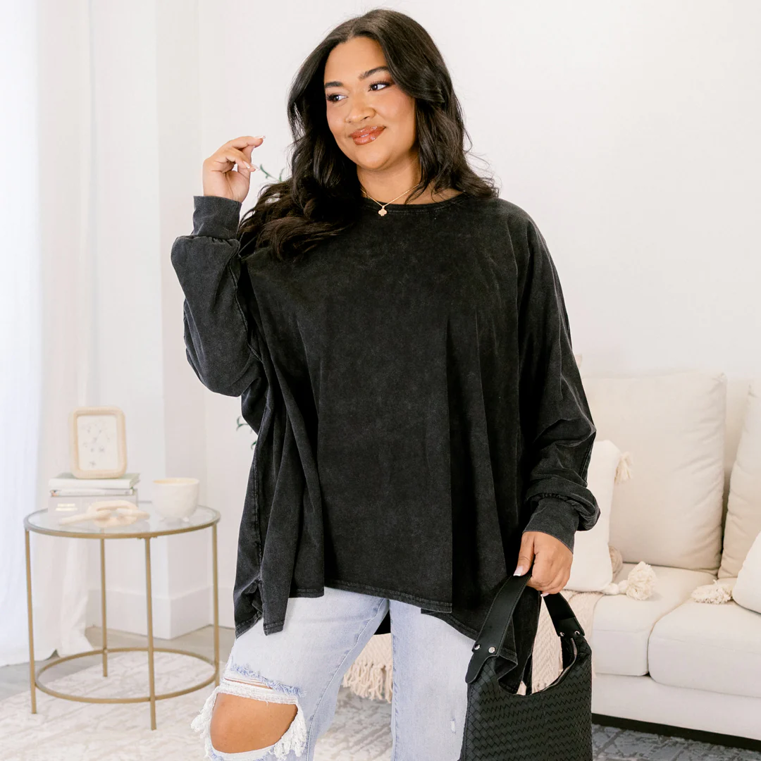All So Nice Tunic, Black - Image 7
