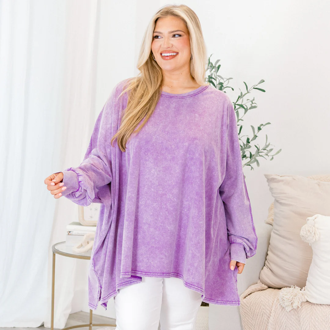 All So Nice Tunic, Purple - Image 7