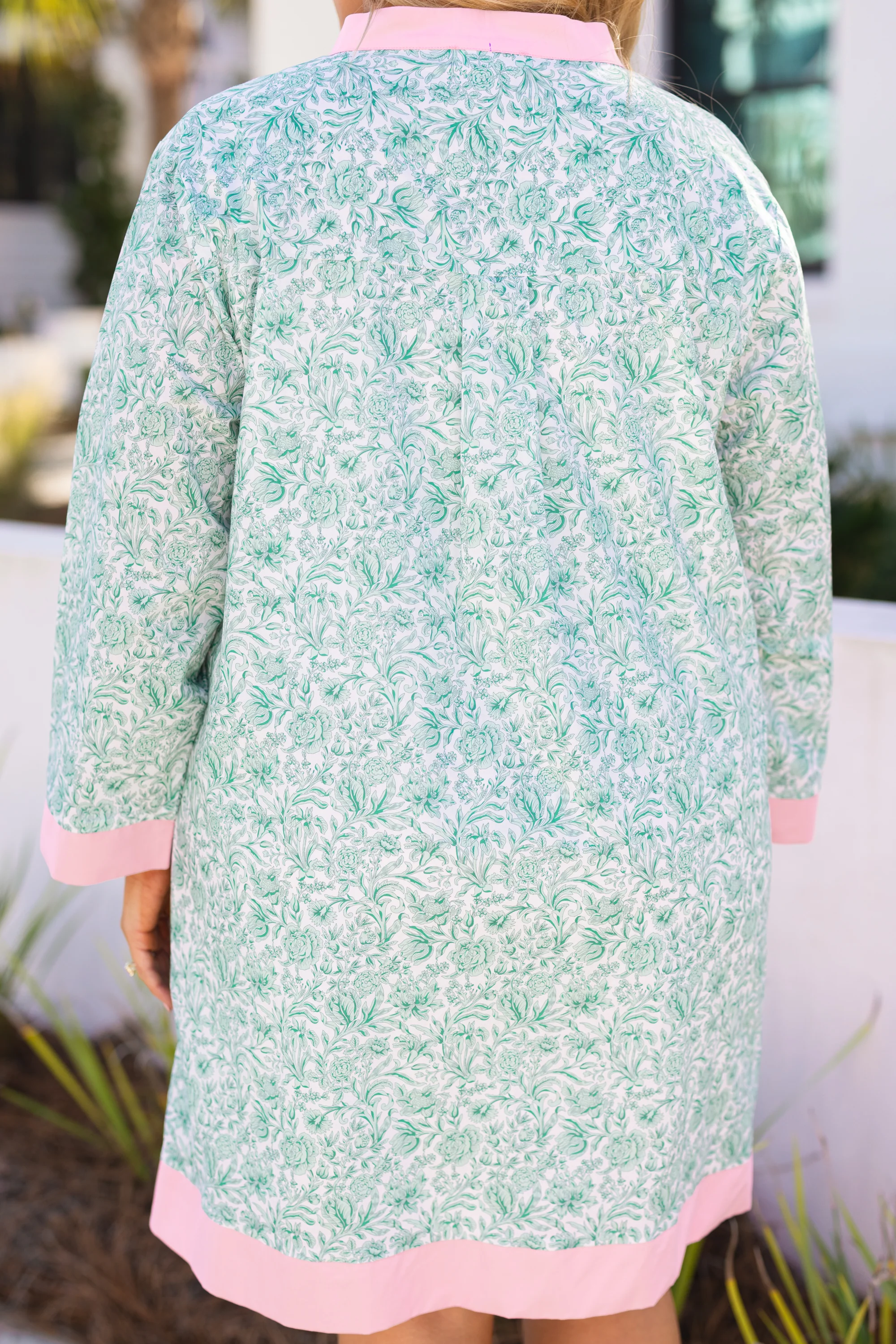 All This Time Dress, Green - Image 6