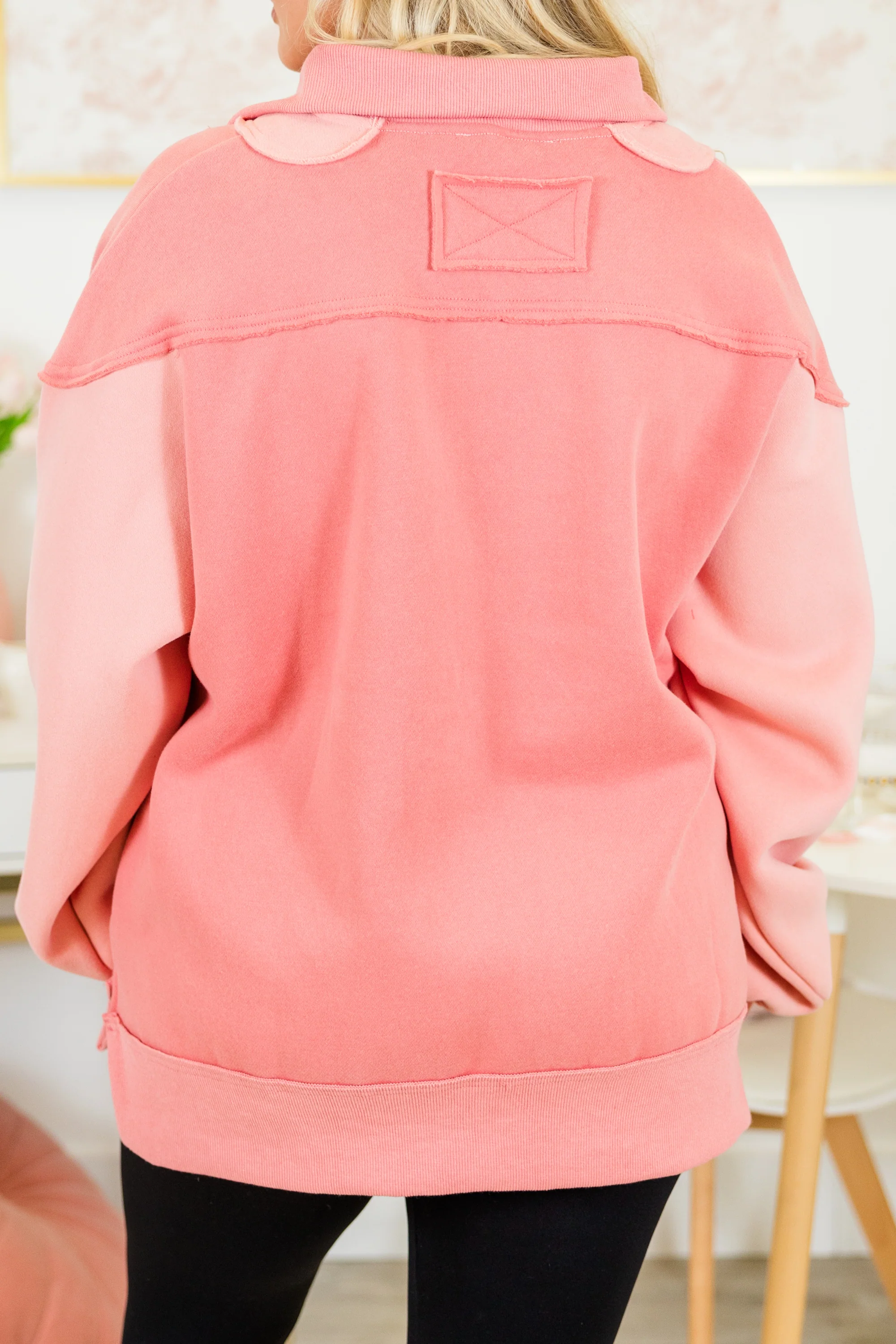 All We Want Pullover, Salmon - Image 5