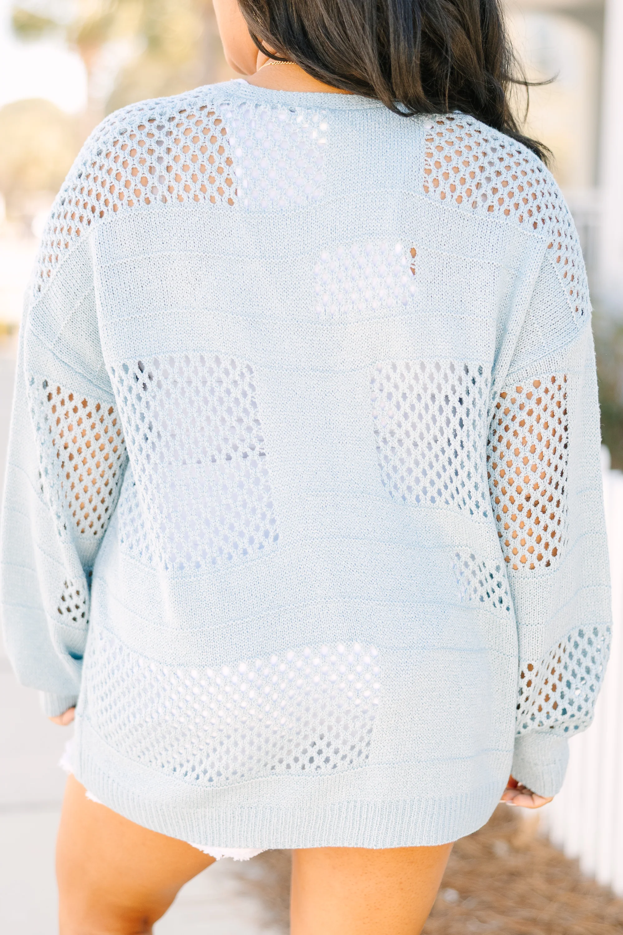 All You Know Cardigan, Blue - Image 6