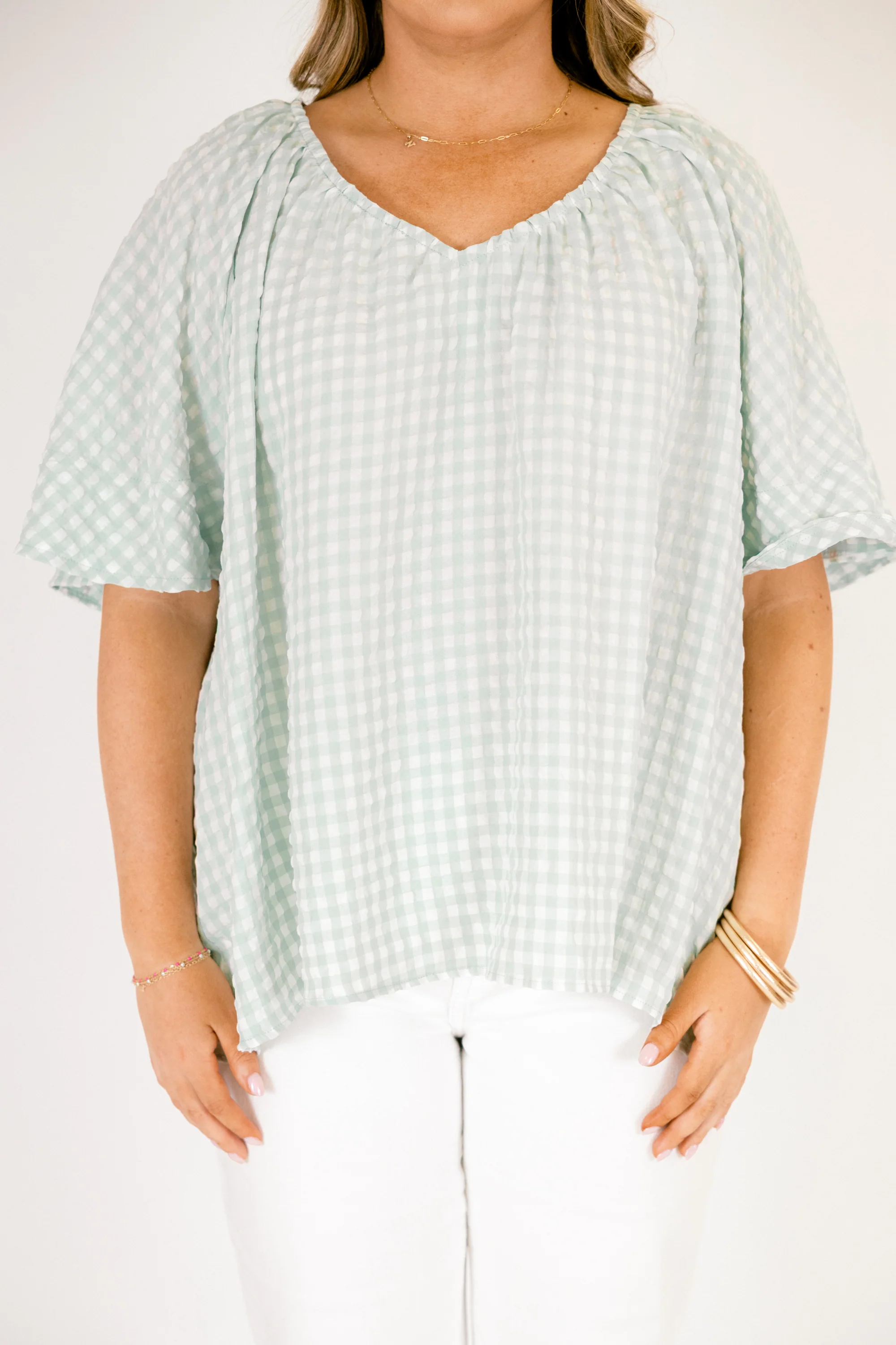 All You Need Top, Turquoise - Image 5