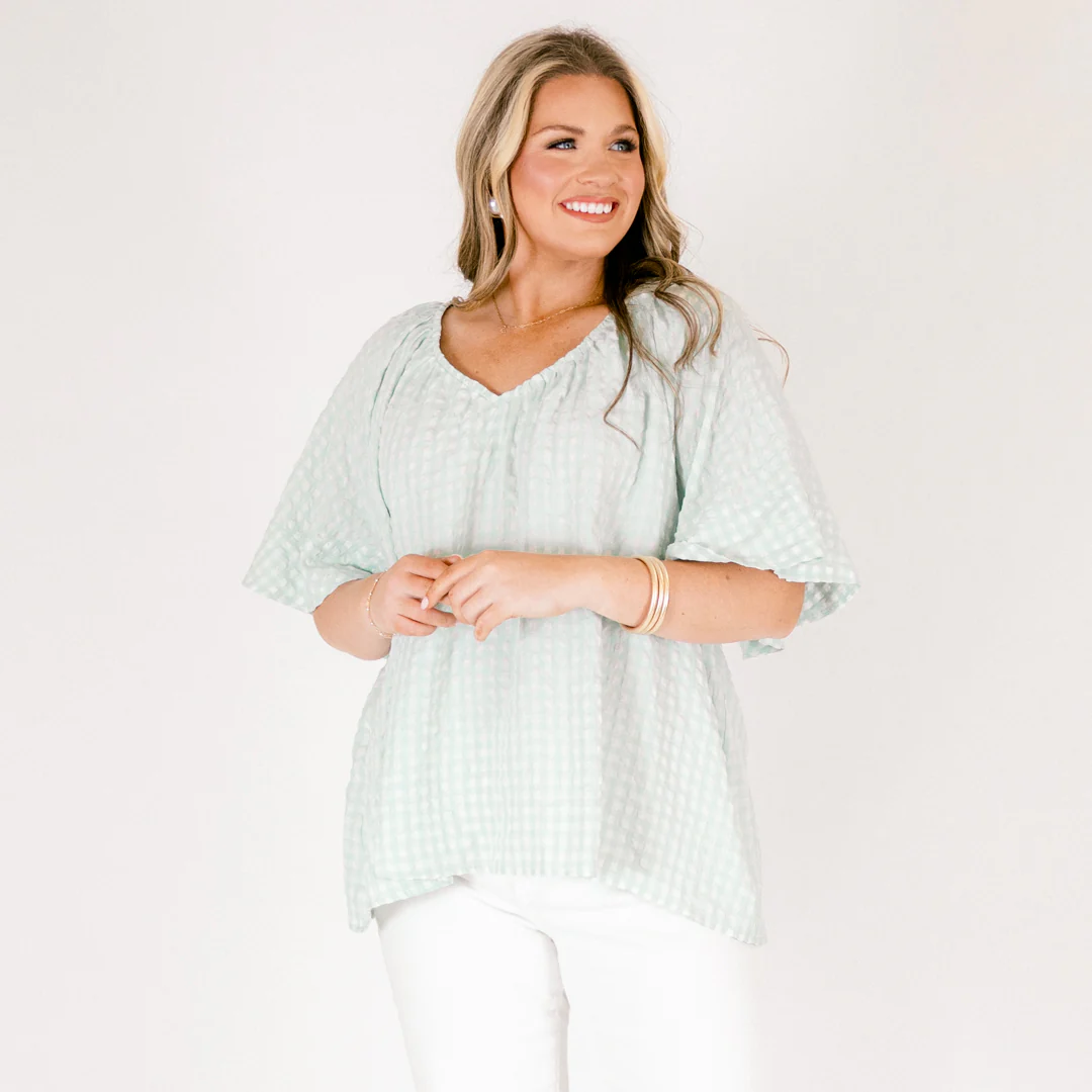 All You Need Top, Turquoise - Image 7