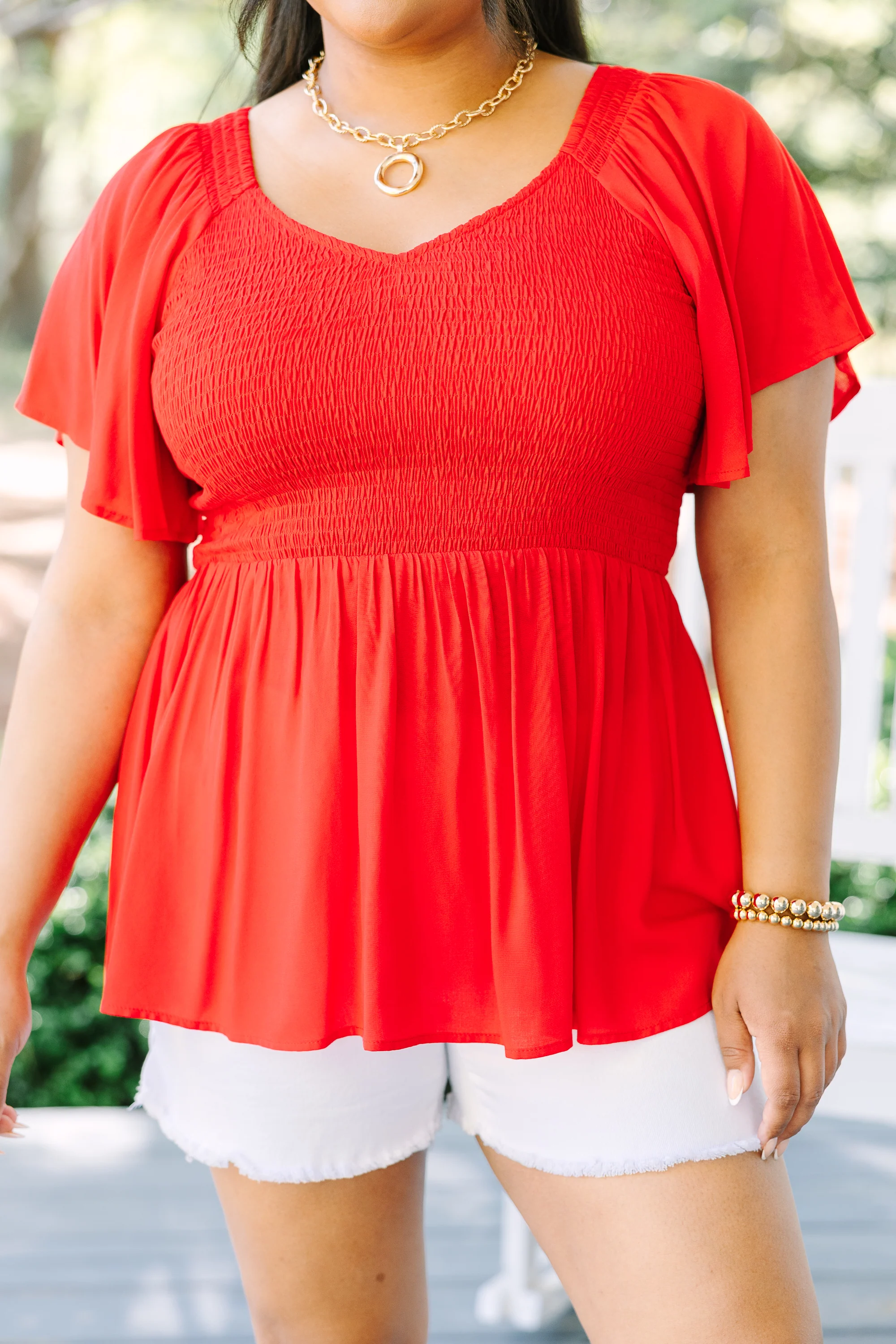 All Your Own Top, Red - Image 5