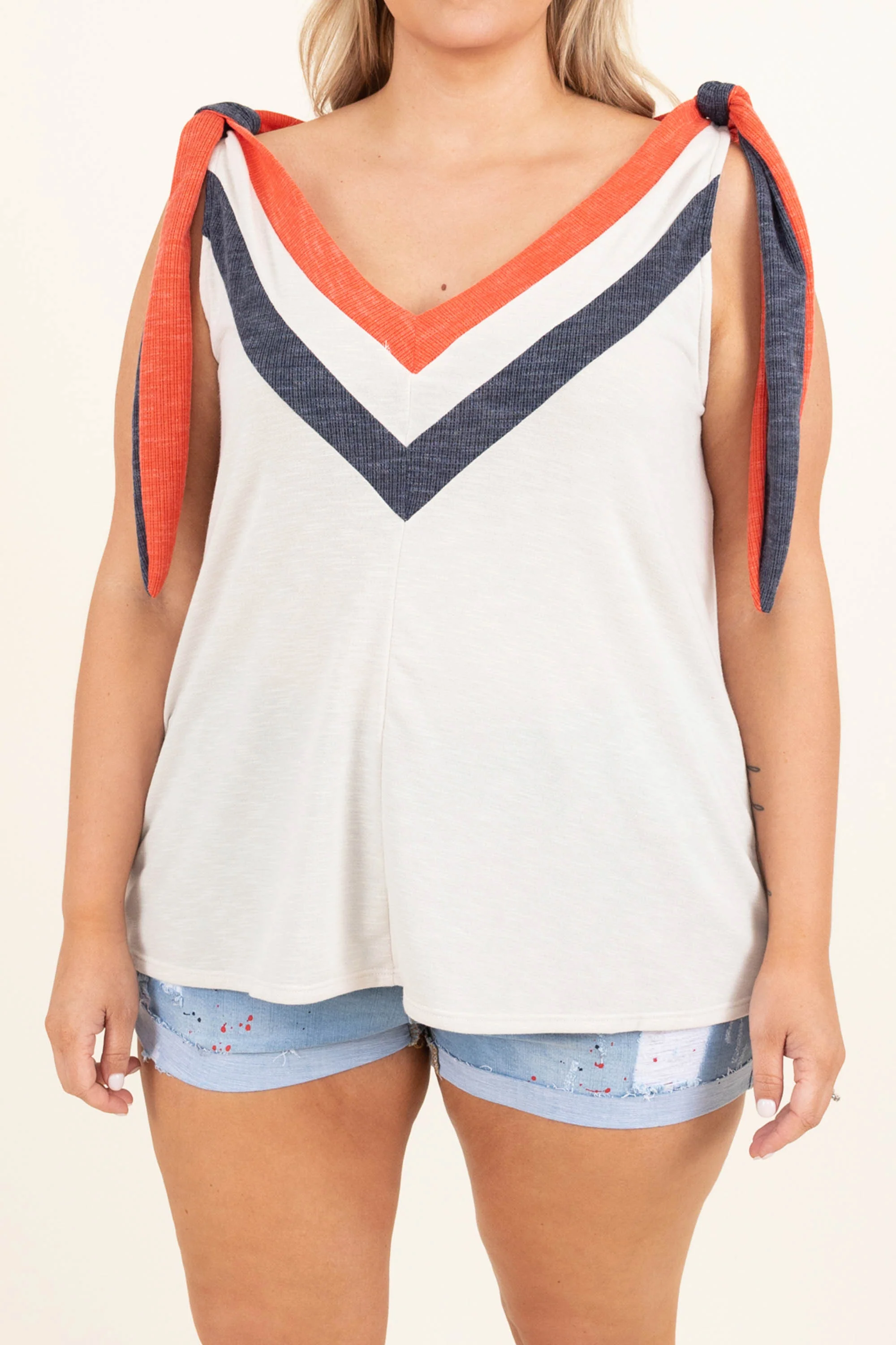 American Nights Top, Oatmeal - Image 4