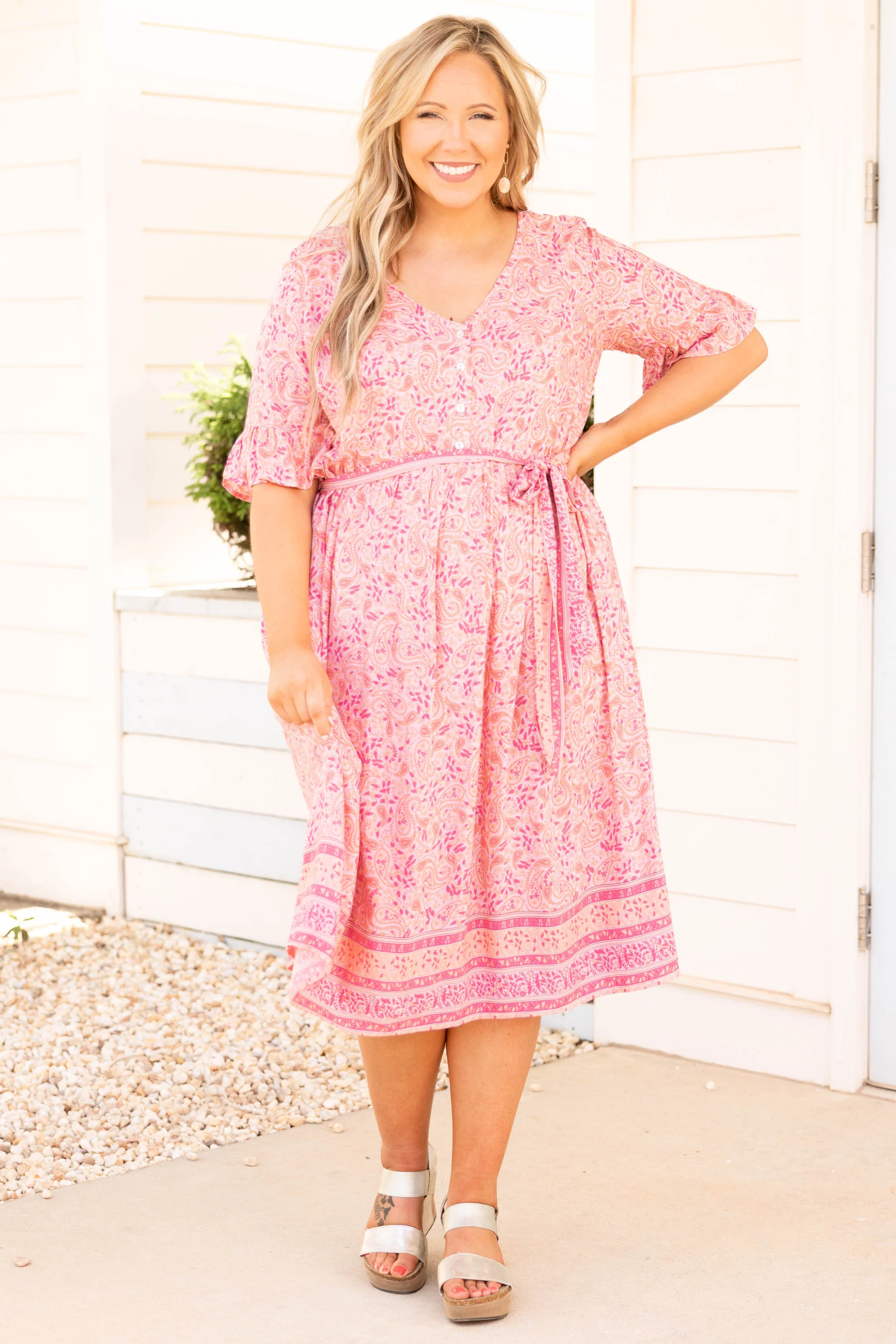 Angel Energy Dress, Pink - Image 2