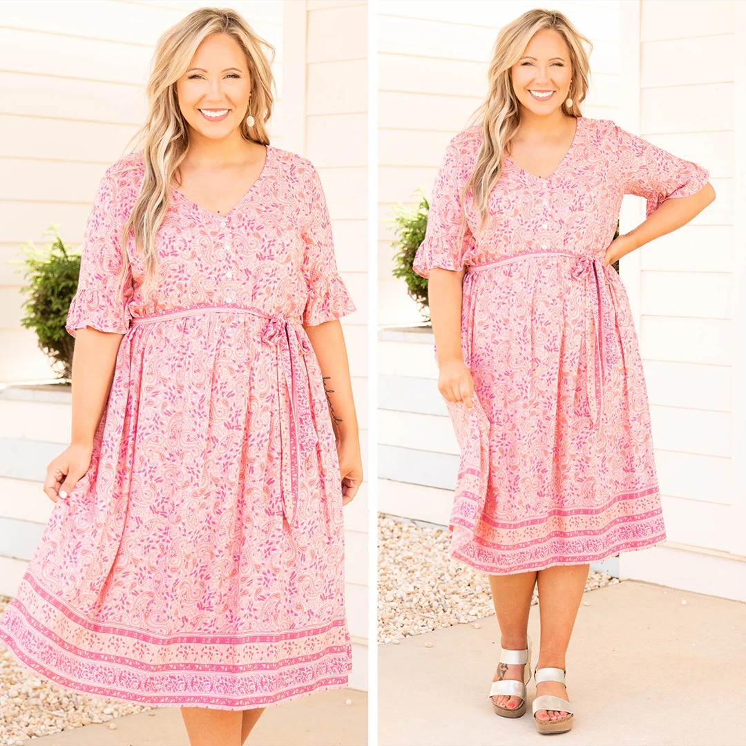 Angel Energy Dress, Pink - Image 6