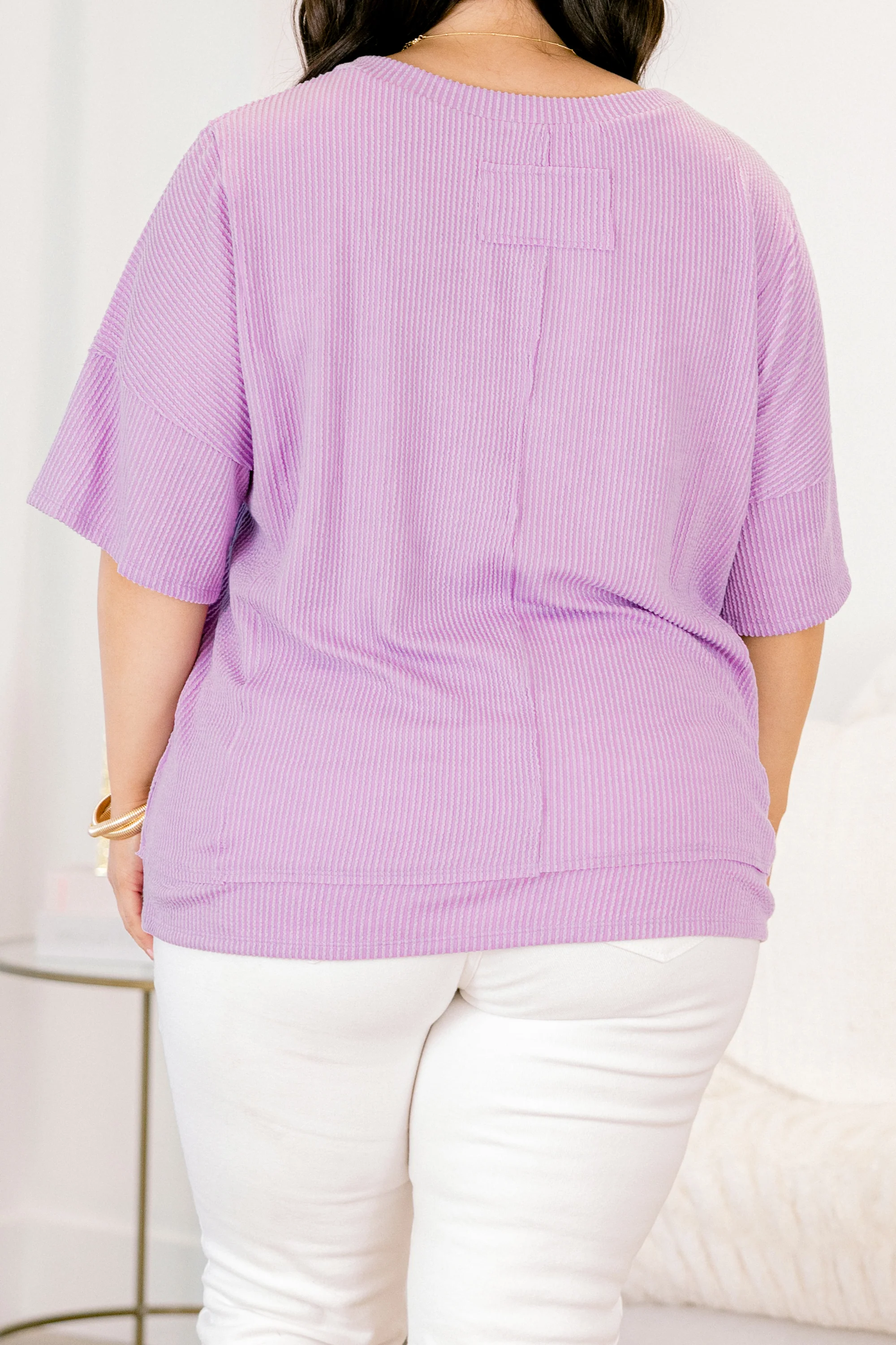 Around Love Top, Lilac - Image 6