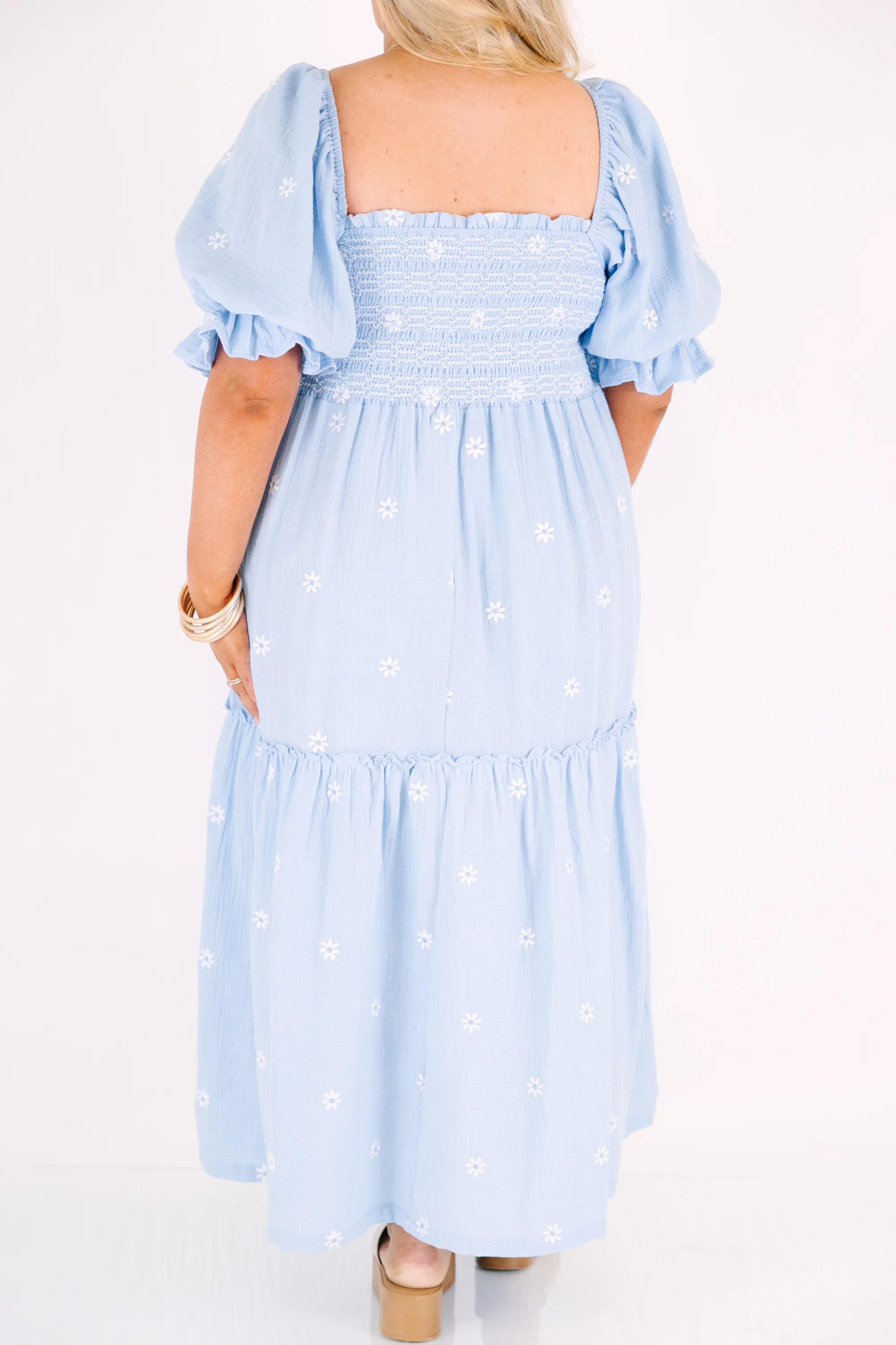 Aster Dress, Light Blue - Image 7