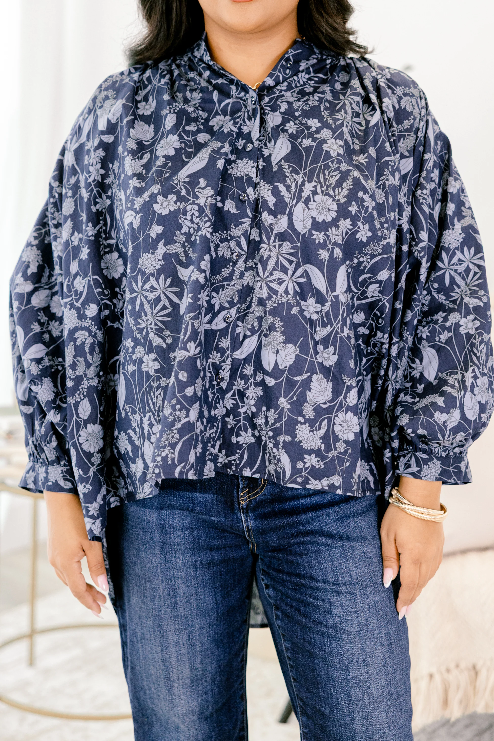 Away From It All Tunic, Blue - Image 5