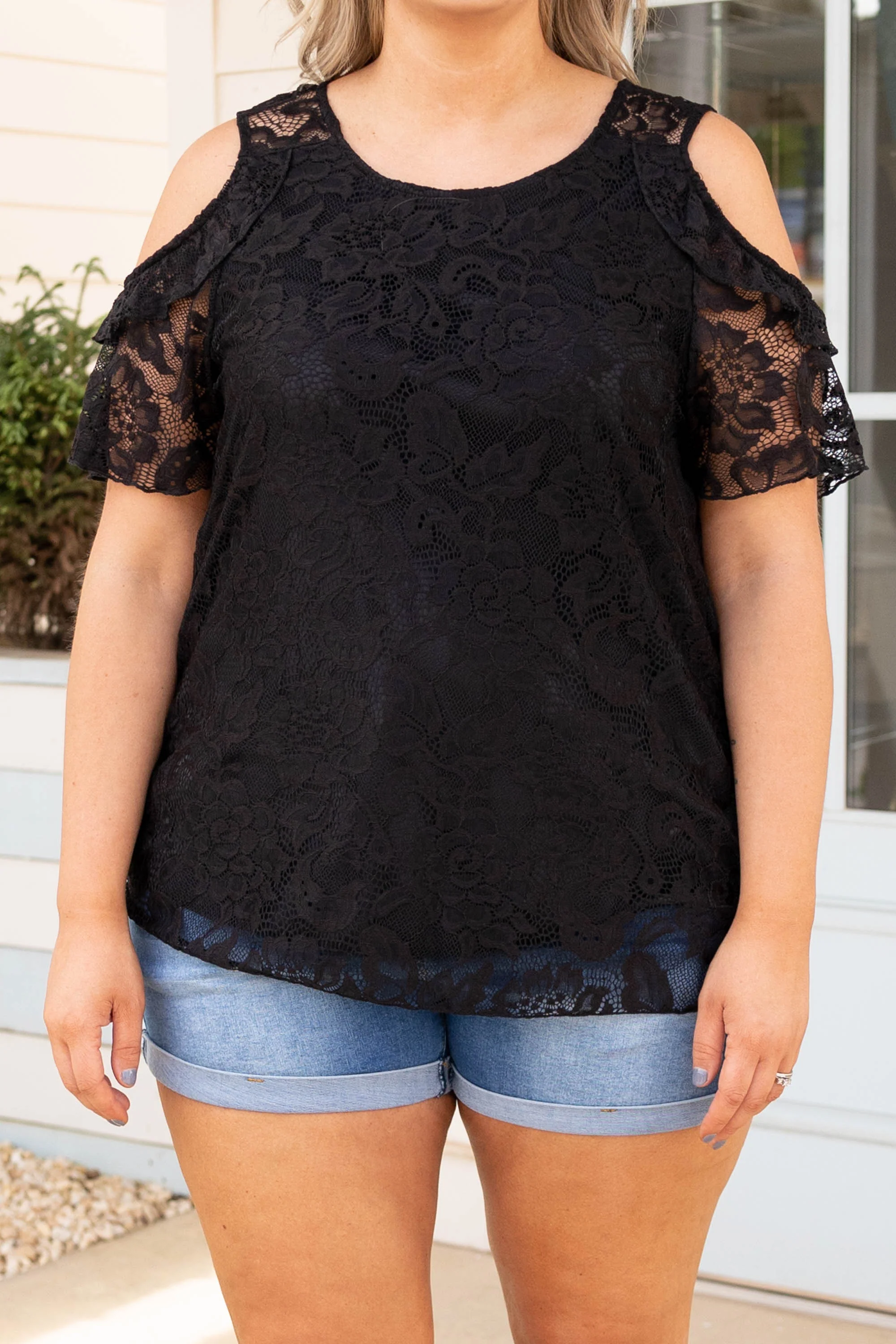 Baby Love Top, Black - Image 4