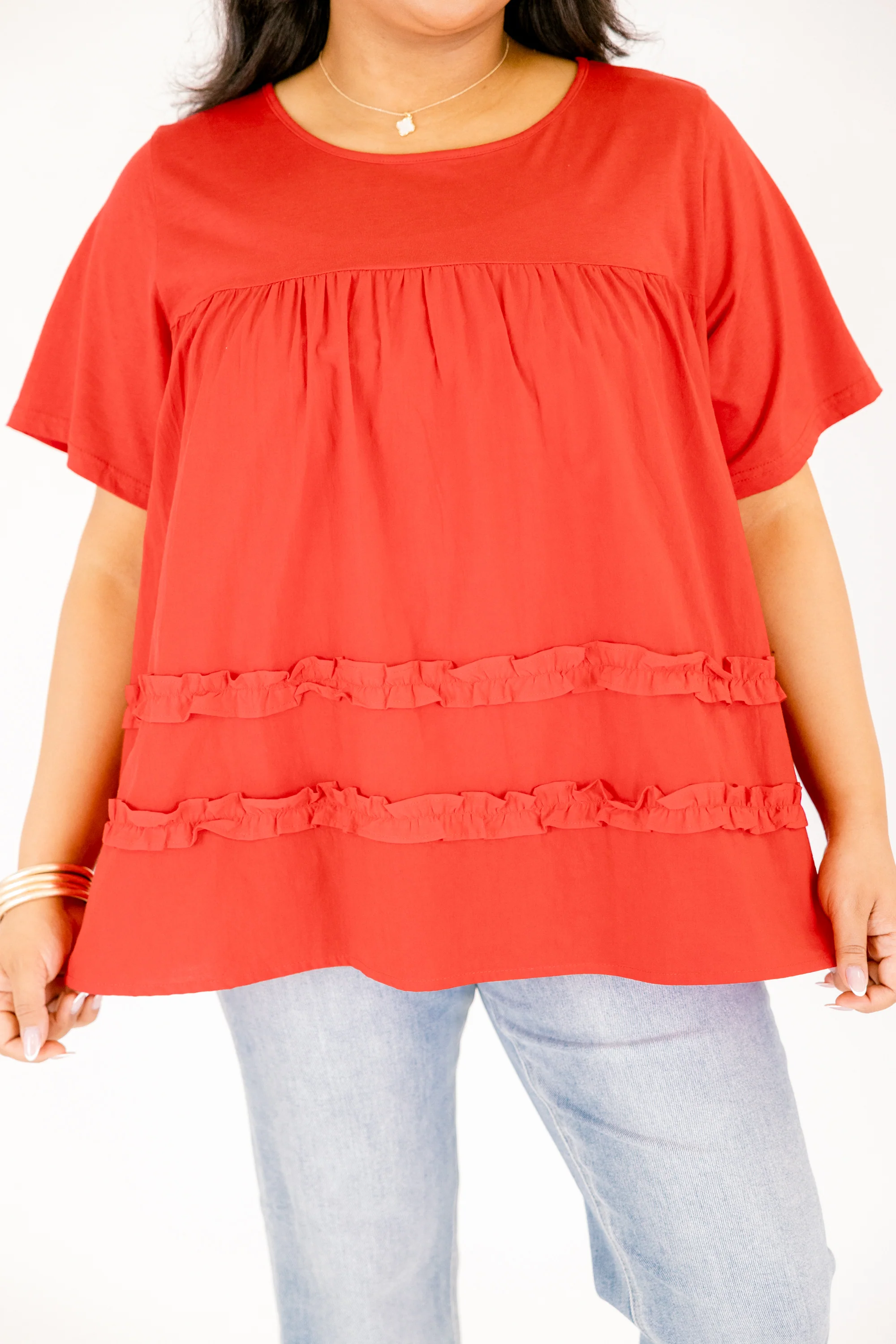 Best Mistake Top, Red - Image 6