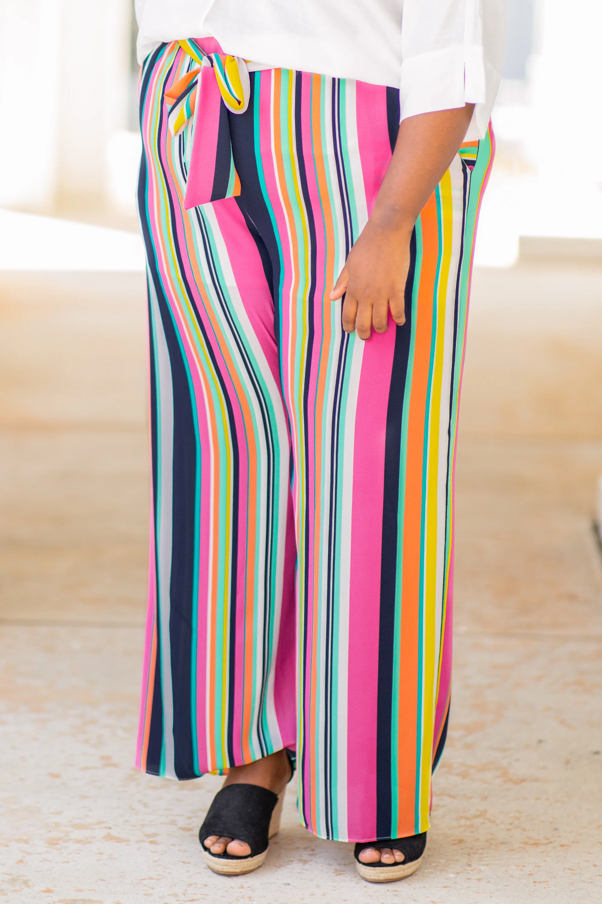 Better When I'm Dancing Pants, Fuchsia-Multi - Image 3
