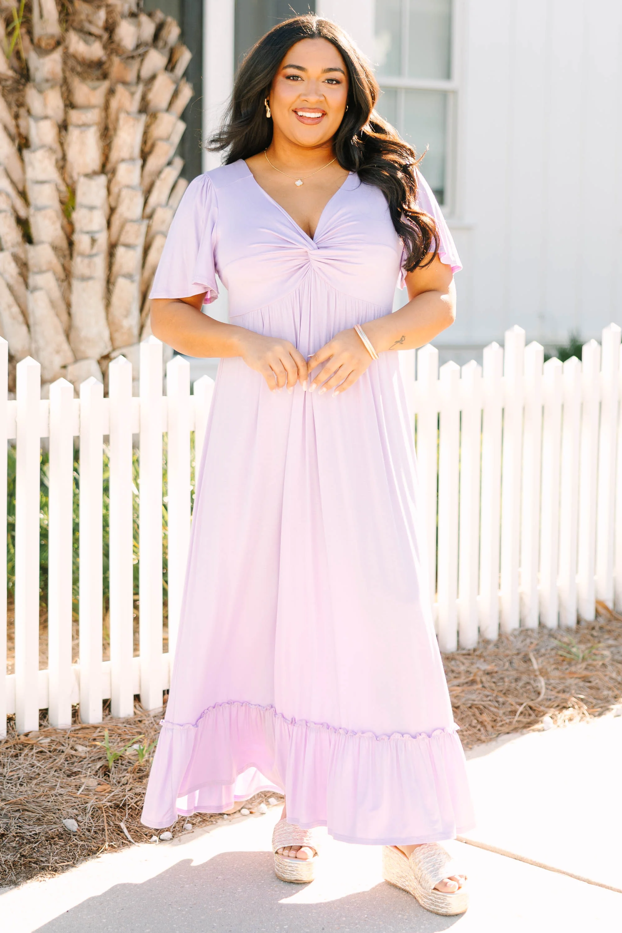 Blackbird Singing Dress, Lilac - Image 3