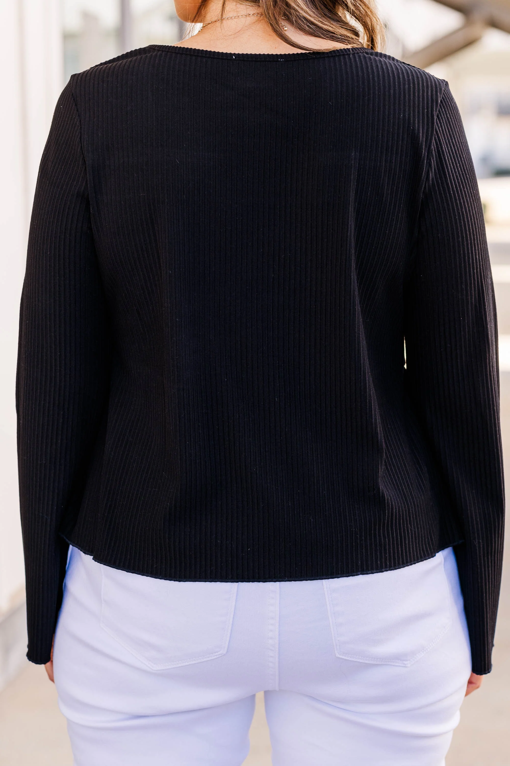 Carry Forward Top, Black - Image 5