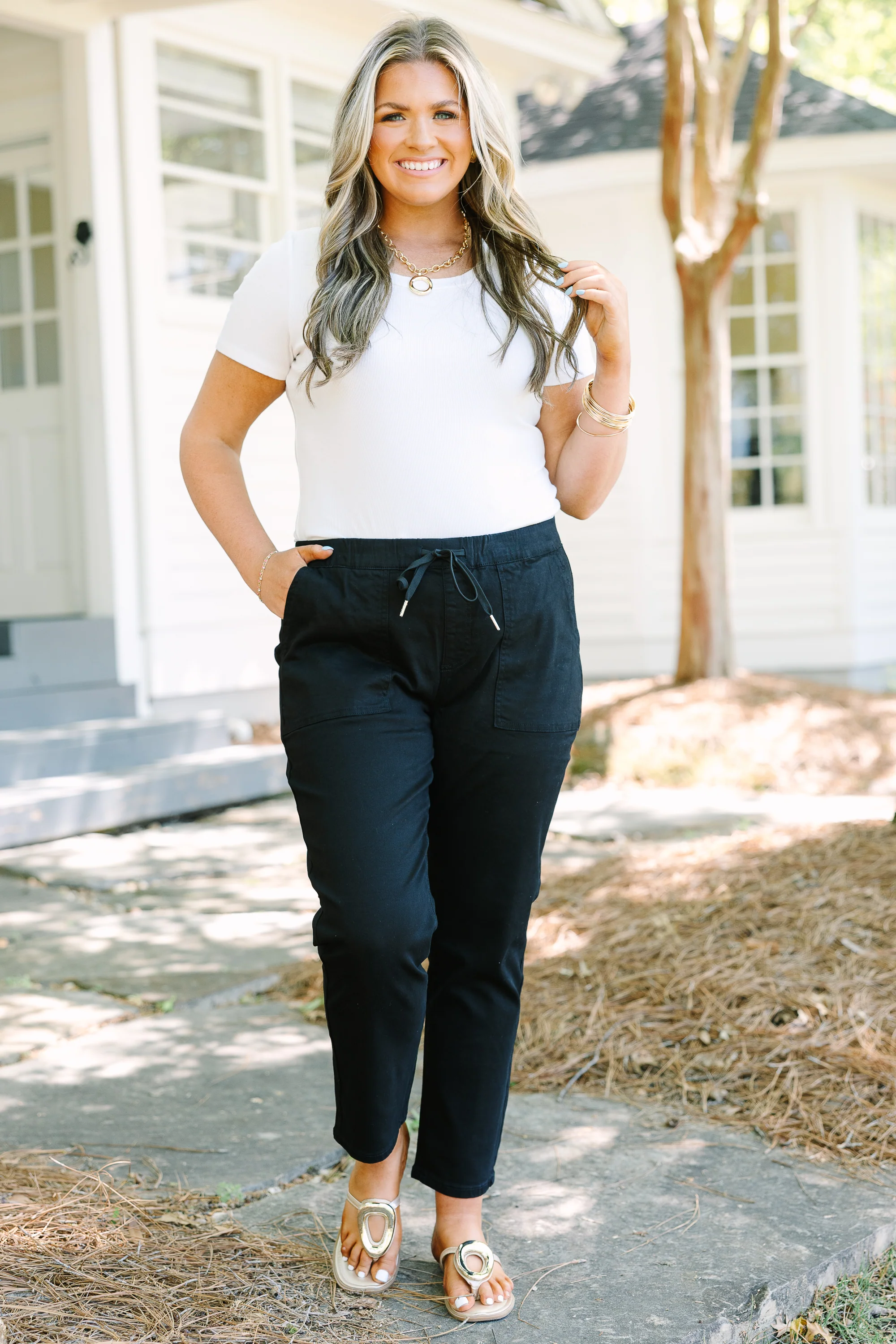 Carry On Queen Pants, Black - Image 2