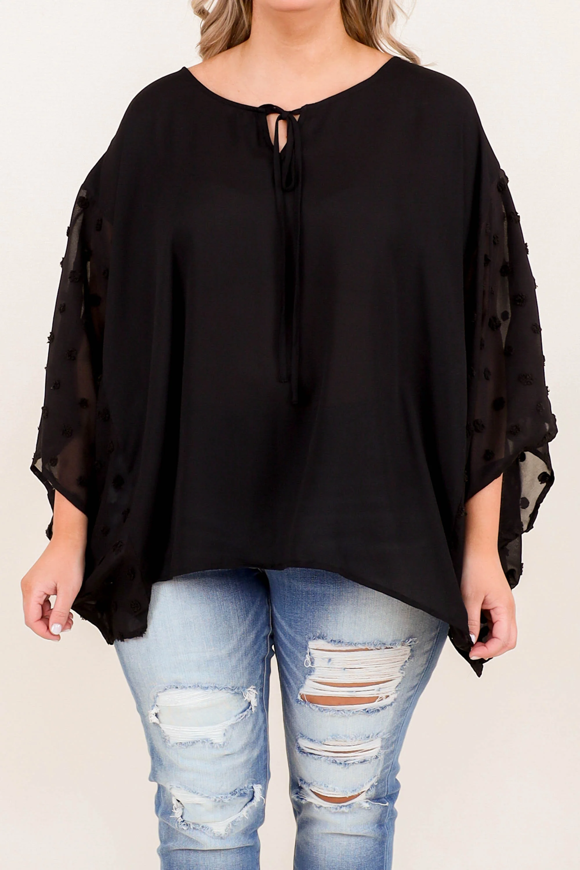 Chase Me Sweetie Top, Black - Image 4