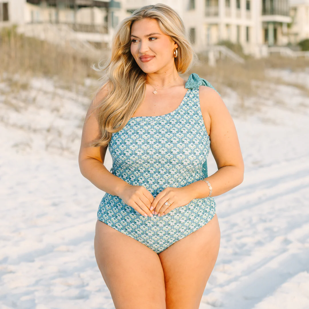 Chasing The Sun Swimsuit, Palm Leaf - Image 11