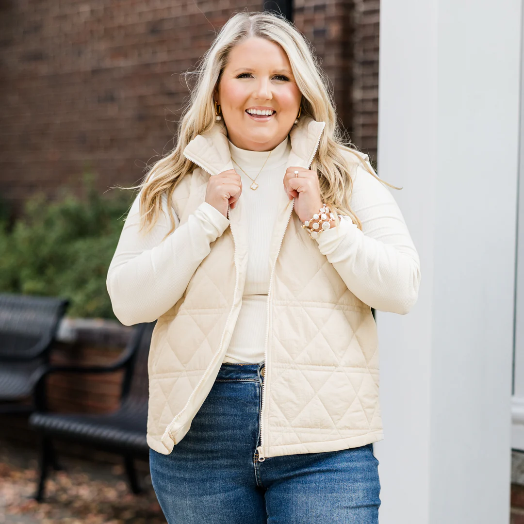 Comfort Cutie Vest, Cream - Image 6
