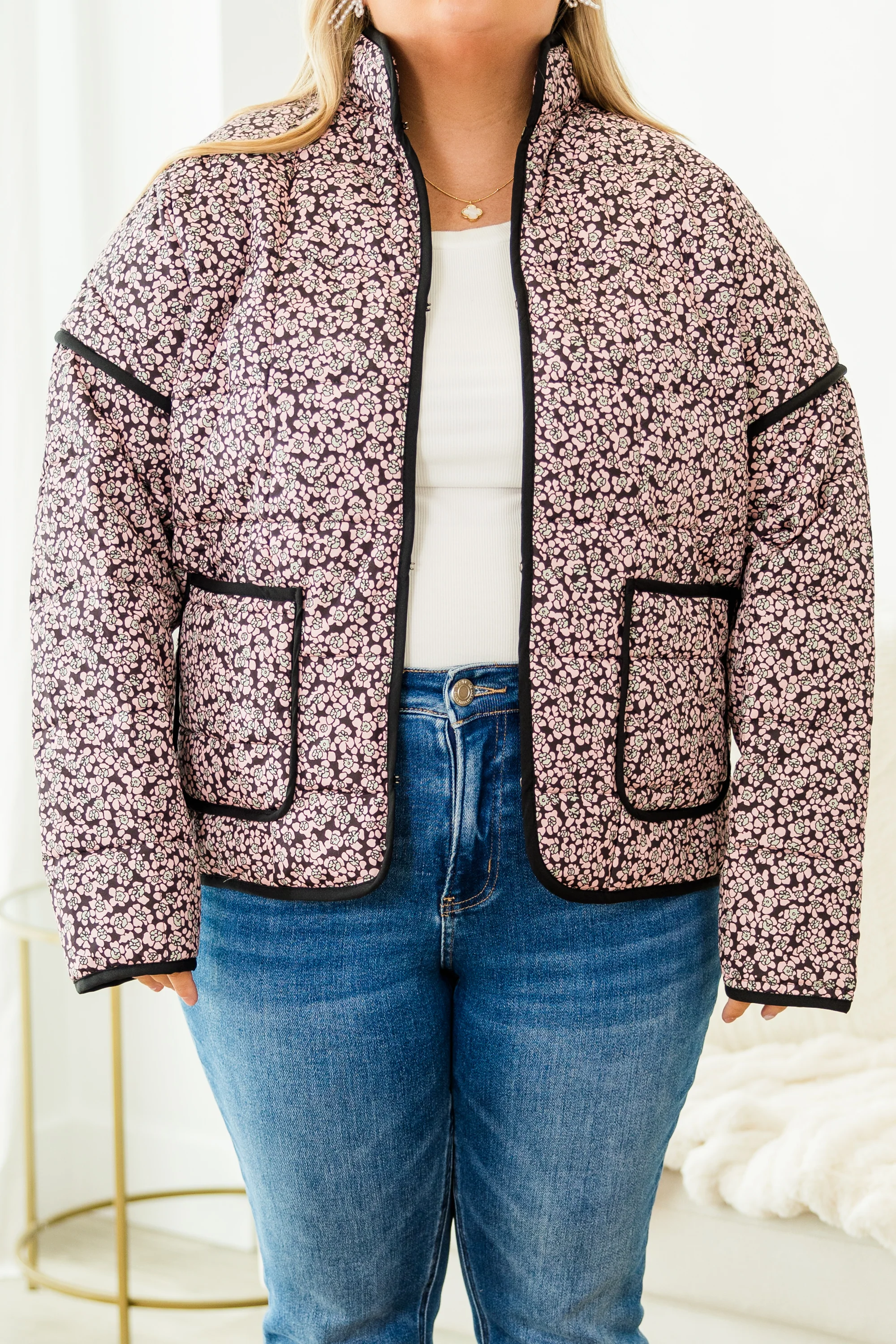Cozy Meadow Jacket, Black - Image 5