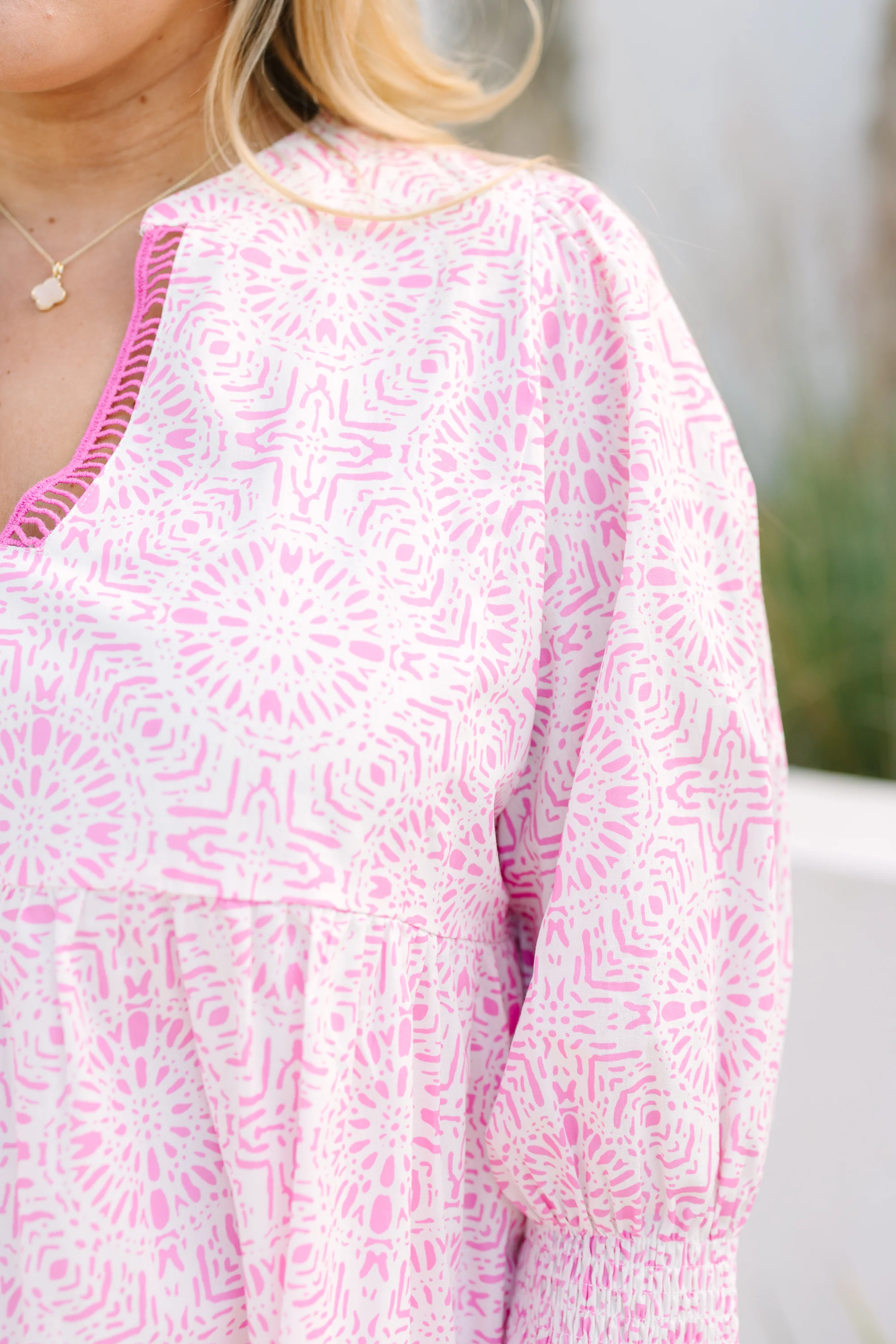 Current Mood Top, Pink - Image 4