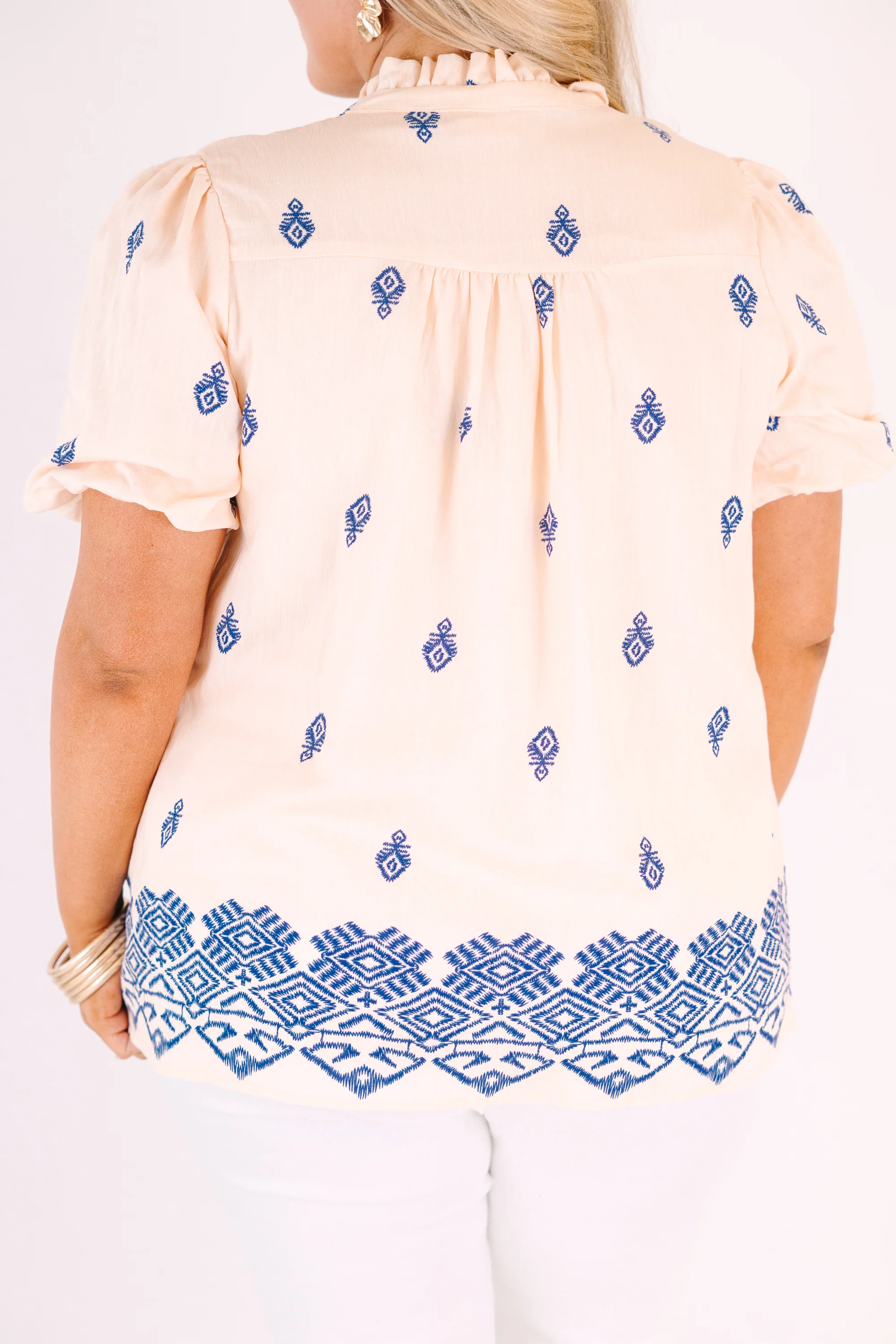 Daydreamer Top, Cobalt - Image 6