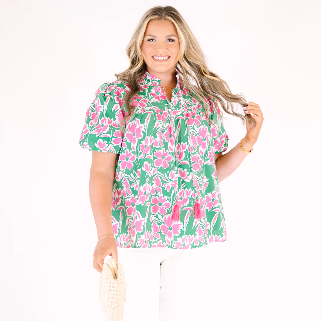 Daydreamer Top, Purple-Green - Image 8
