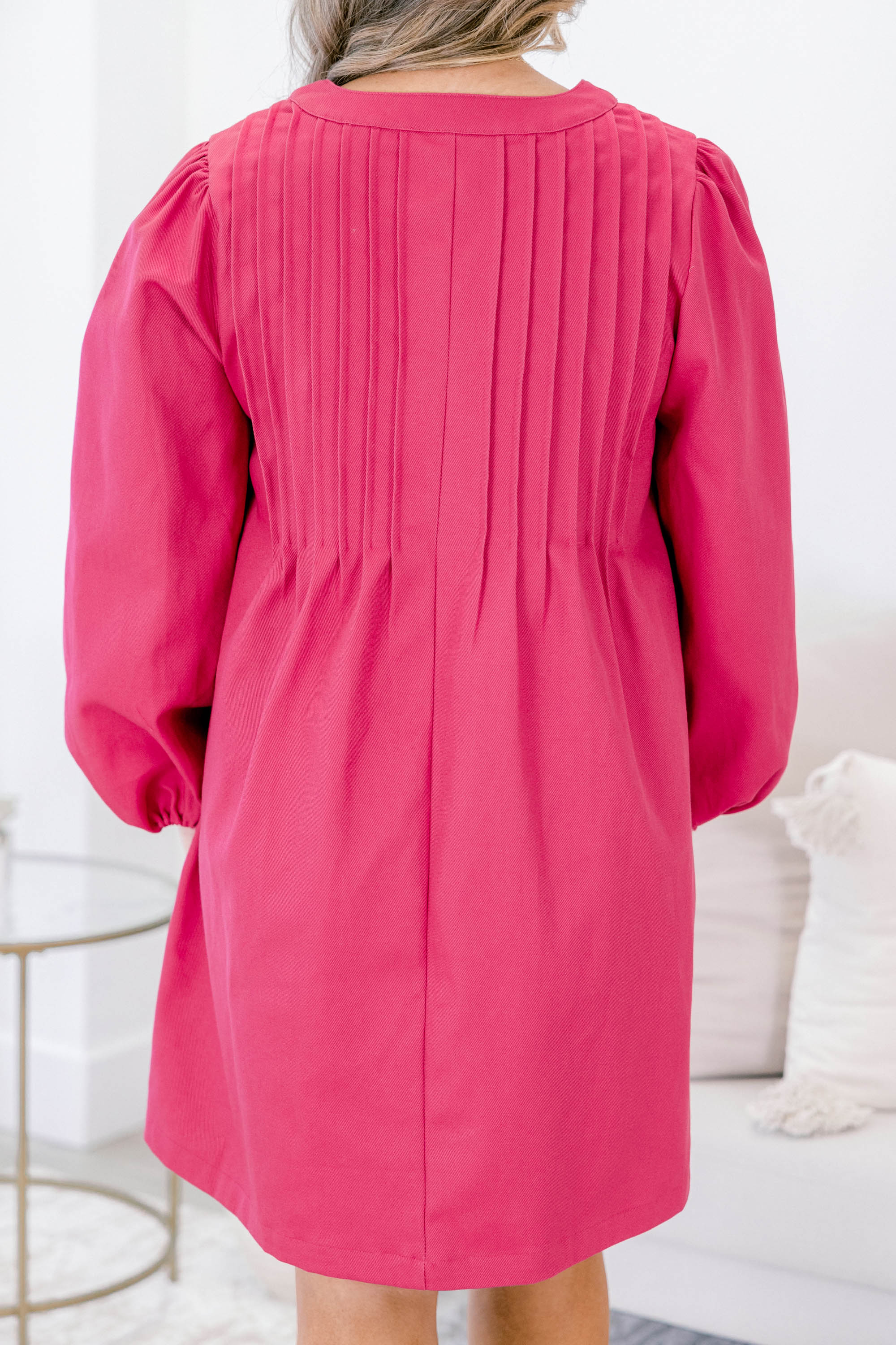 Daytime Fine Dress, Fuchsia - Image 6