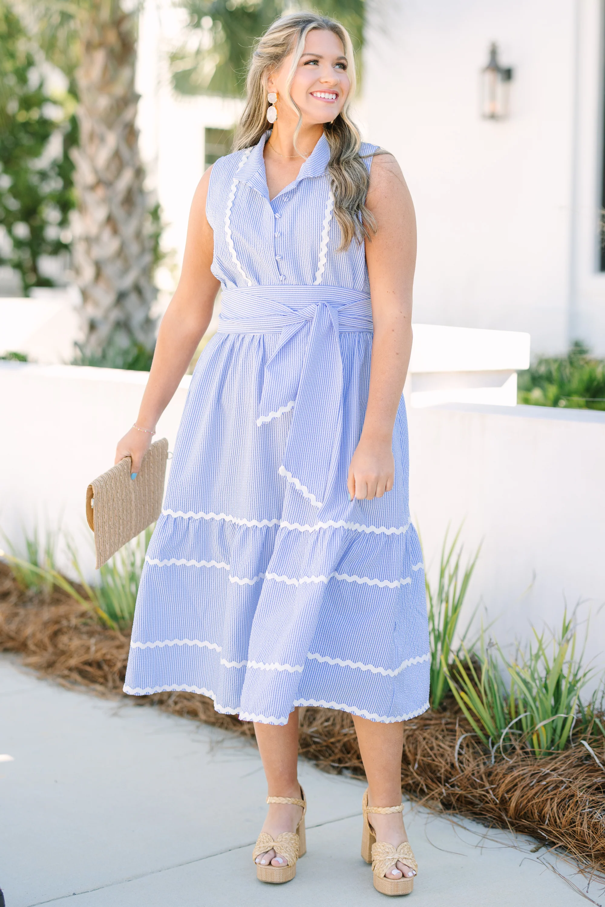 Delicate By Design Dress, Blue - Image 2