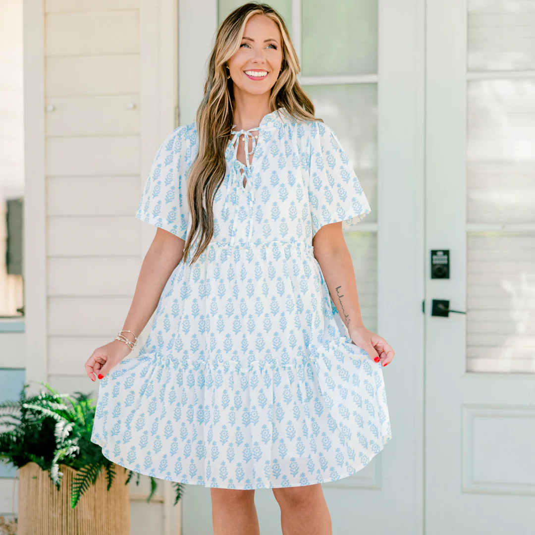 Distant Moon Dress, White - Image 7