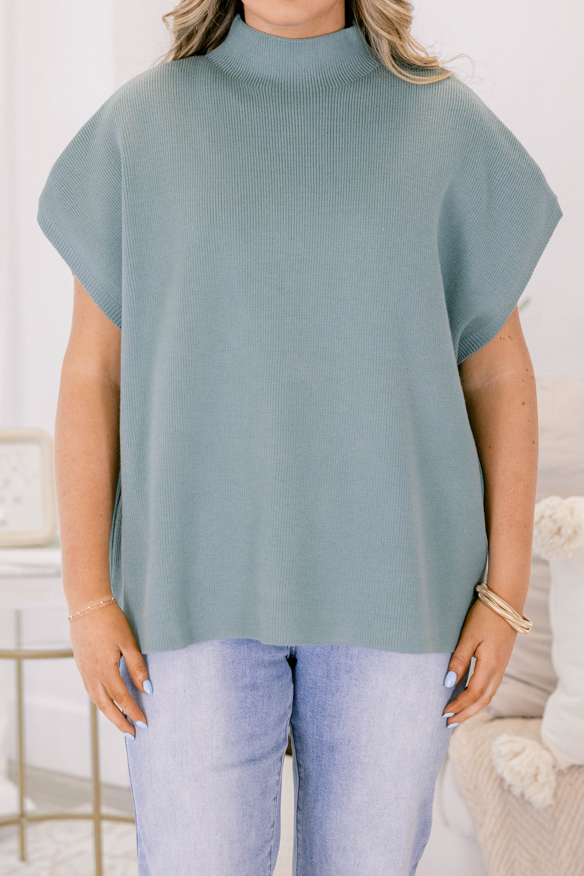 Do Anything Sweater, Sage - Image 5