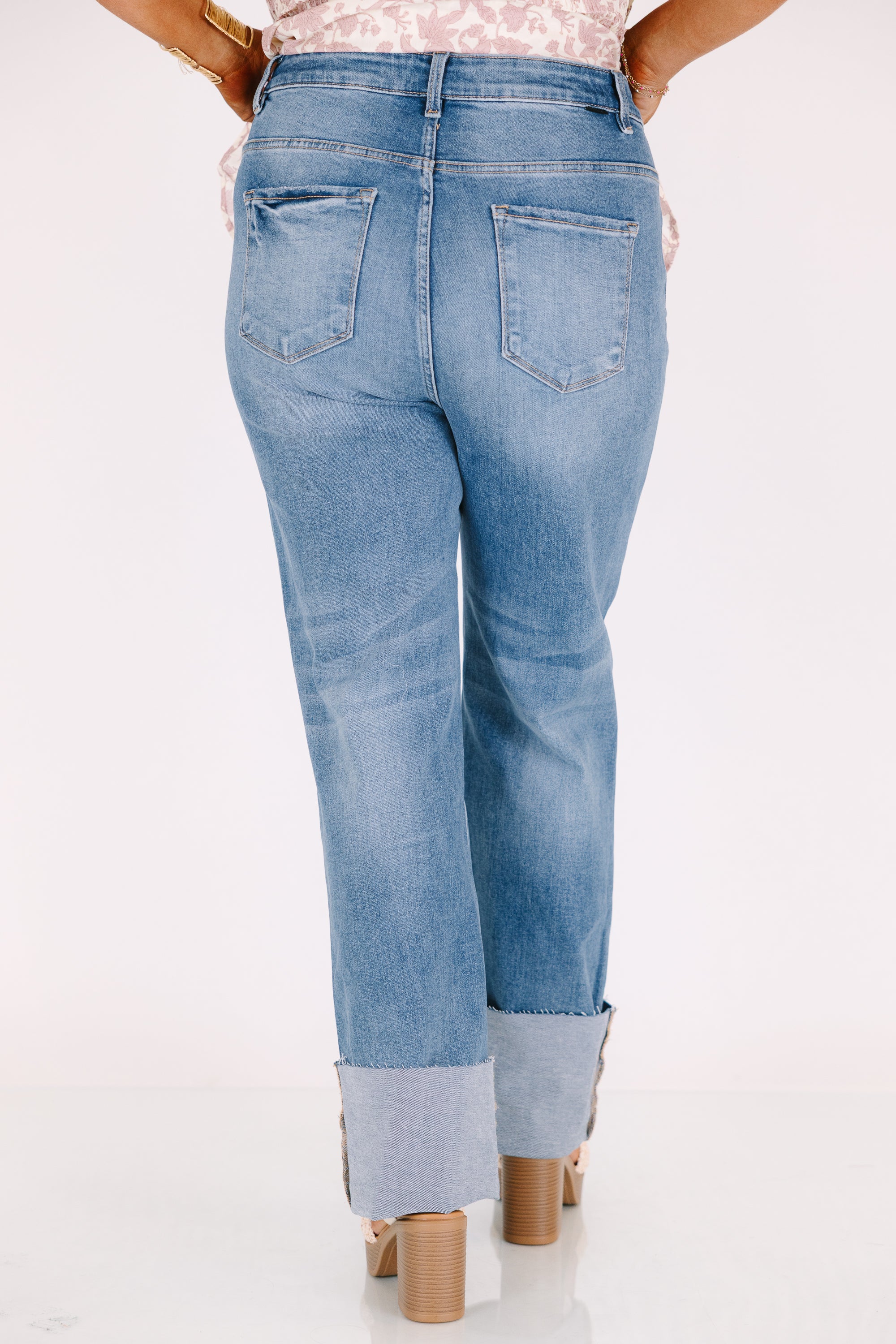 Do It For Yourself Jeans, Medium Wash - Image 5