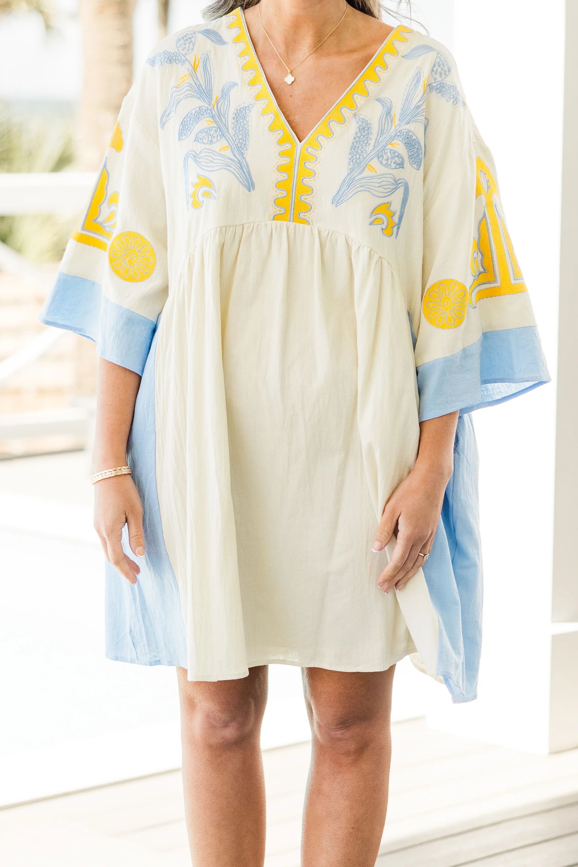 Drifting Muse Dress, Baby Blue - Image 5