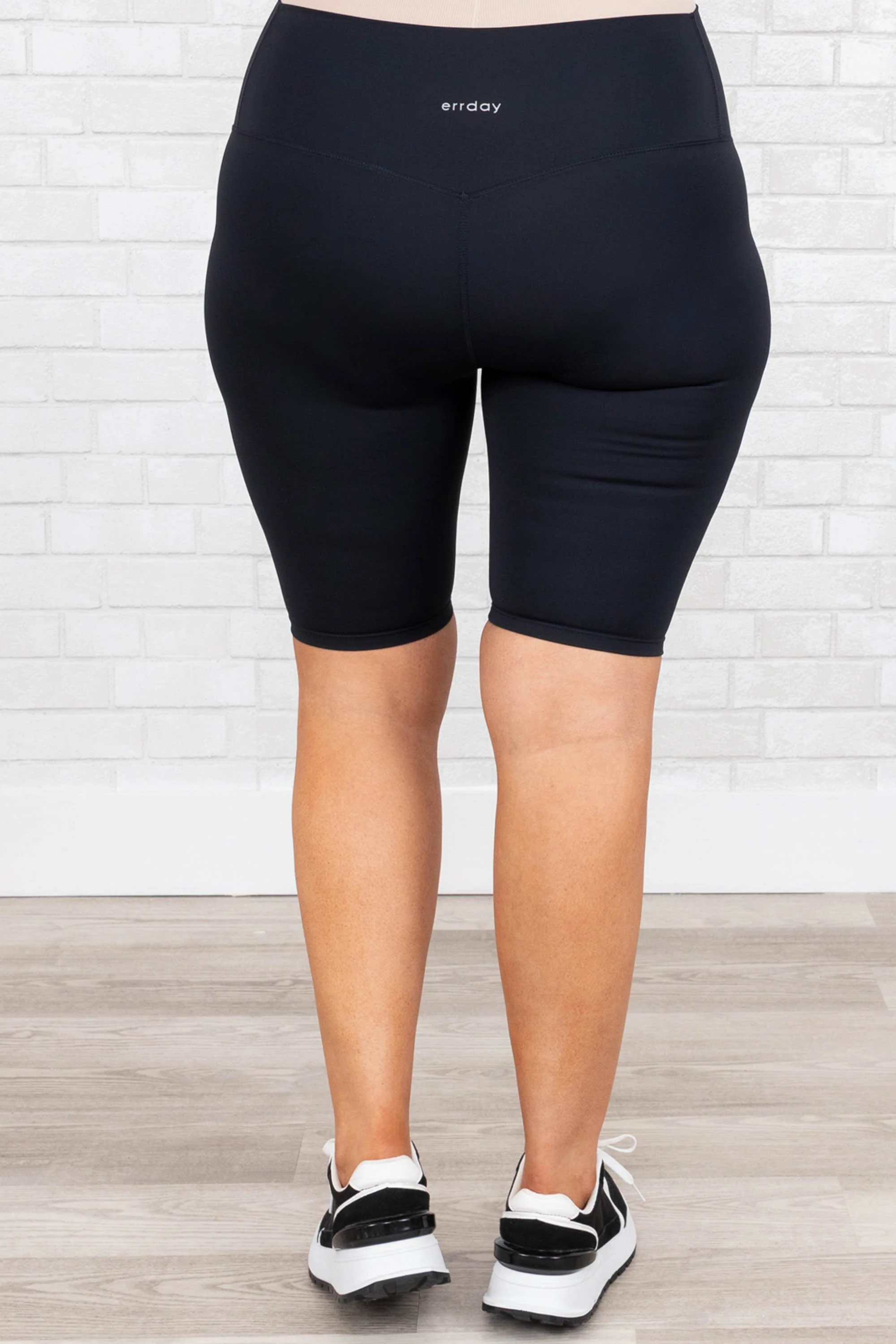 Drop It Like It's Hot Biker Shorts, Black - Image 5