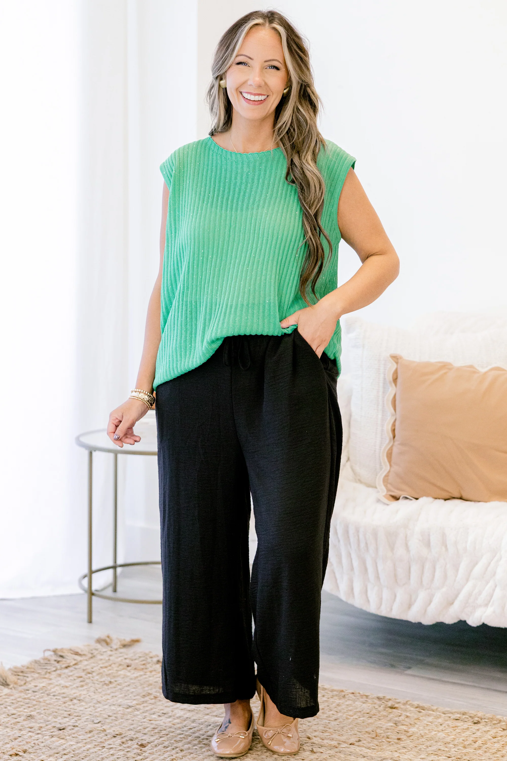 Easy Does It Pants, Black - Image 6