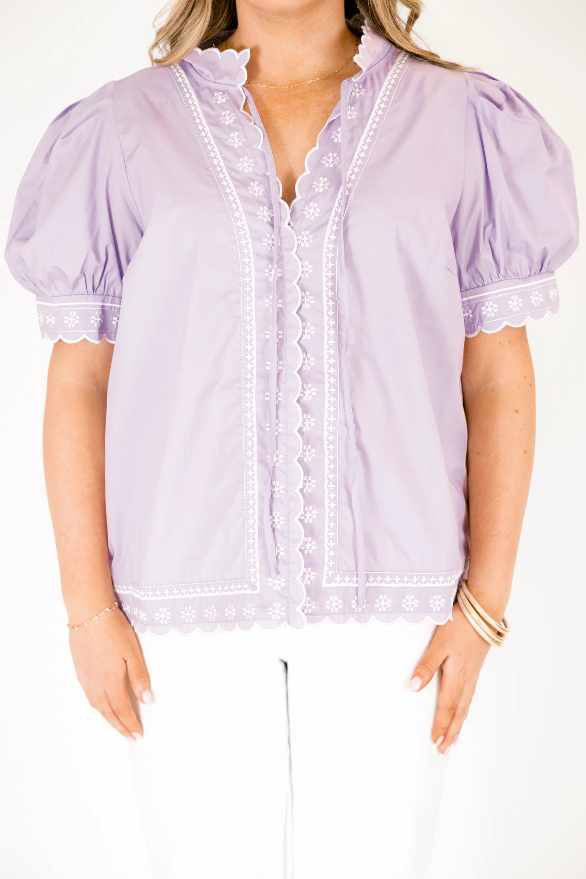 Effortless Grace Top, Lavender - Image 6