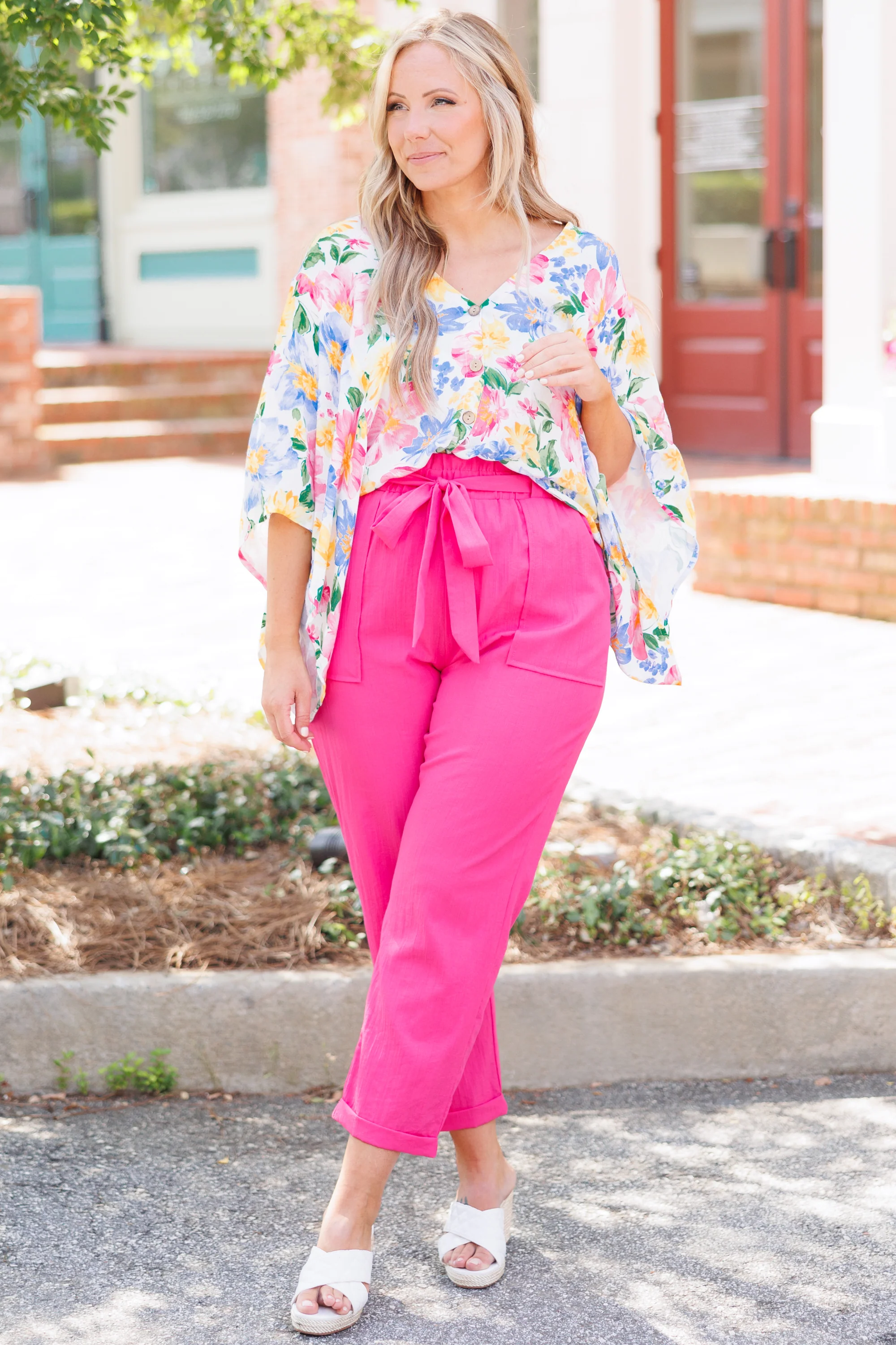 Enchanting Elegance Top, Blue - Image 4