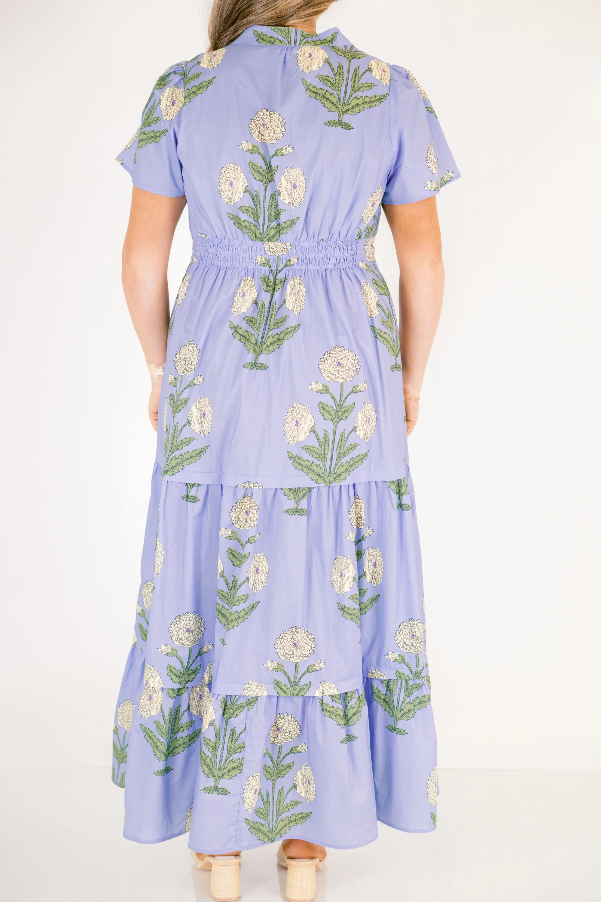Enchanting Moments Maxi Dress, Steel Blue - Image 6
