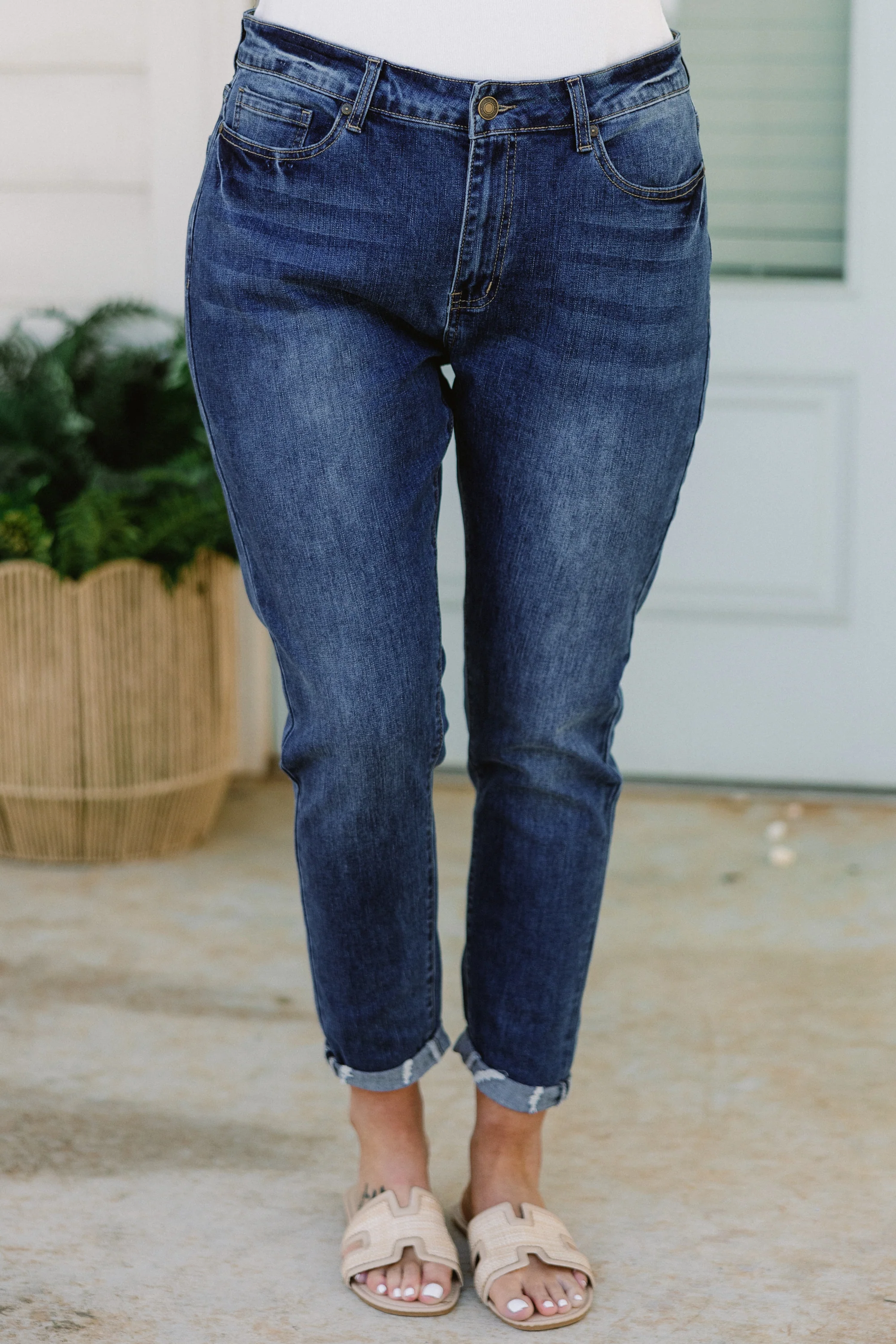 Everyday Happiness Jeans, Dark Wash - Image 3