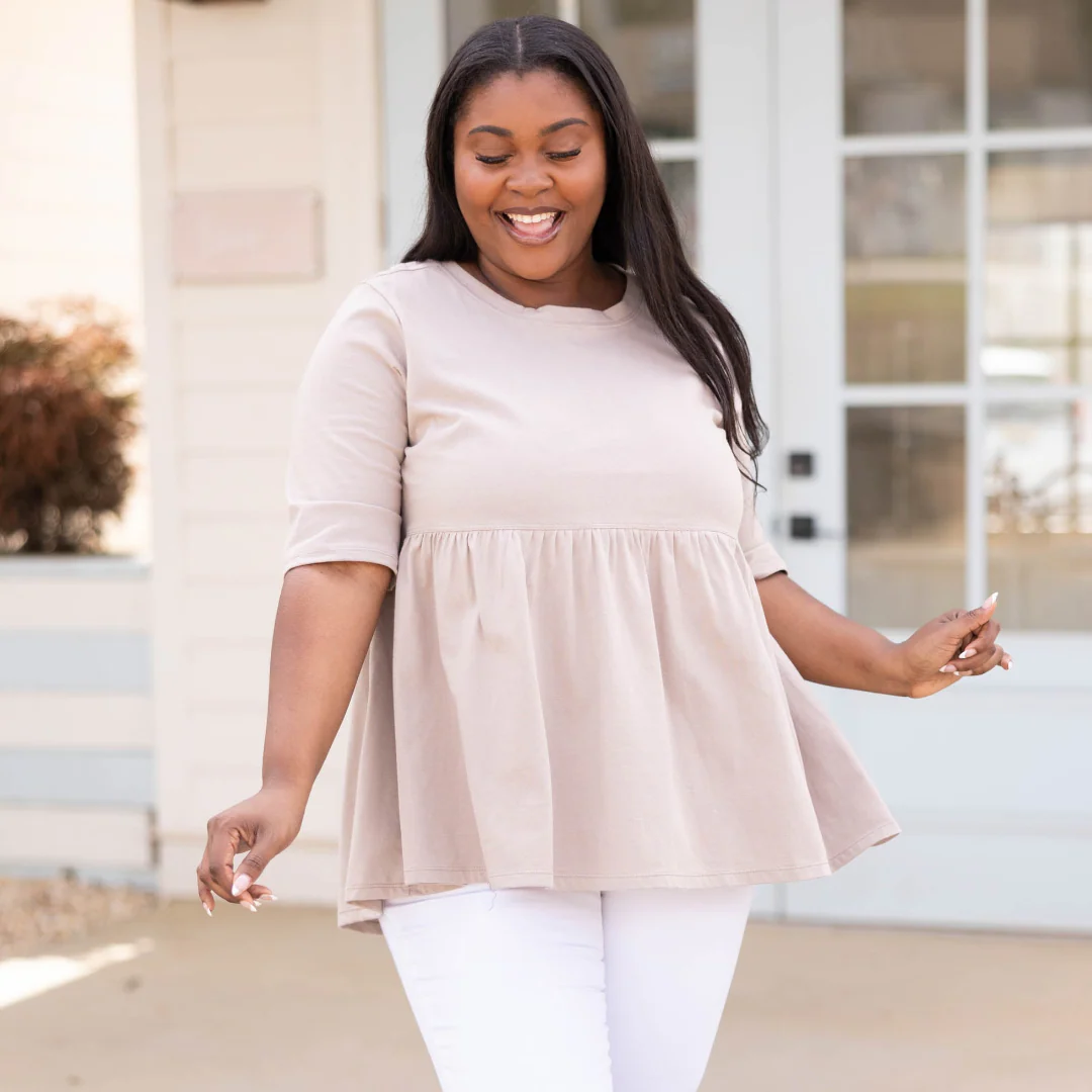 Fearless Soul Top, Ash Mocha - Image 6