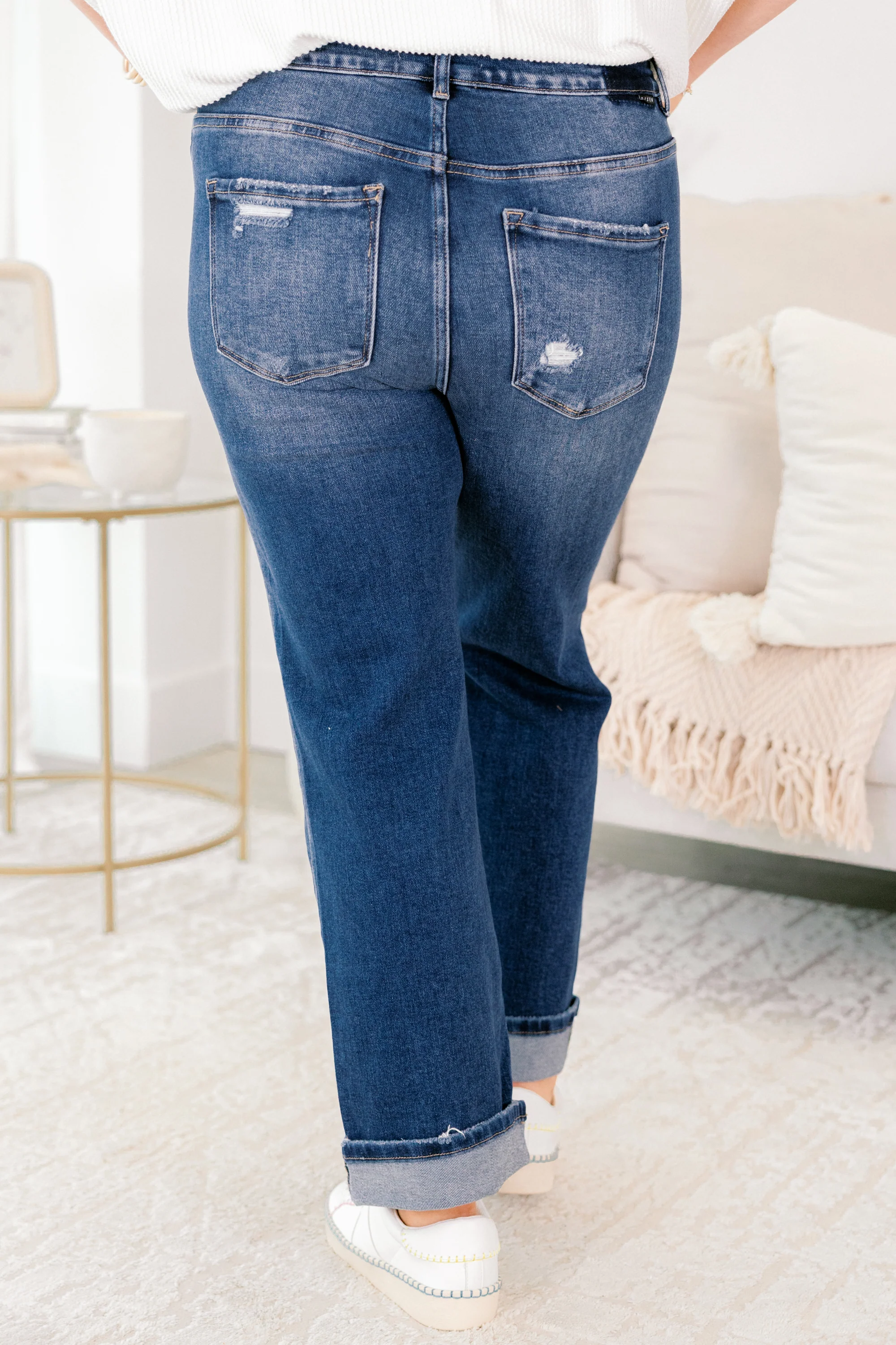 Filled With Wonder Jeans, Dark Wash - Image 5