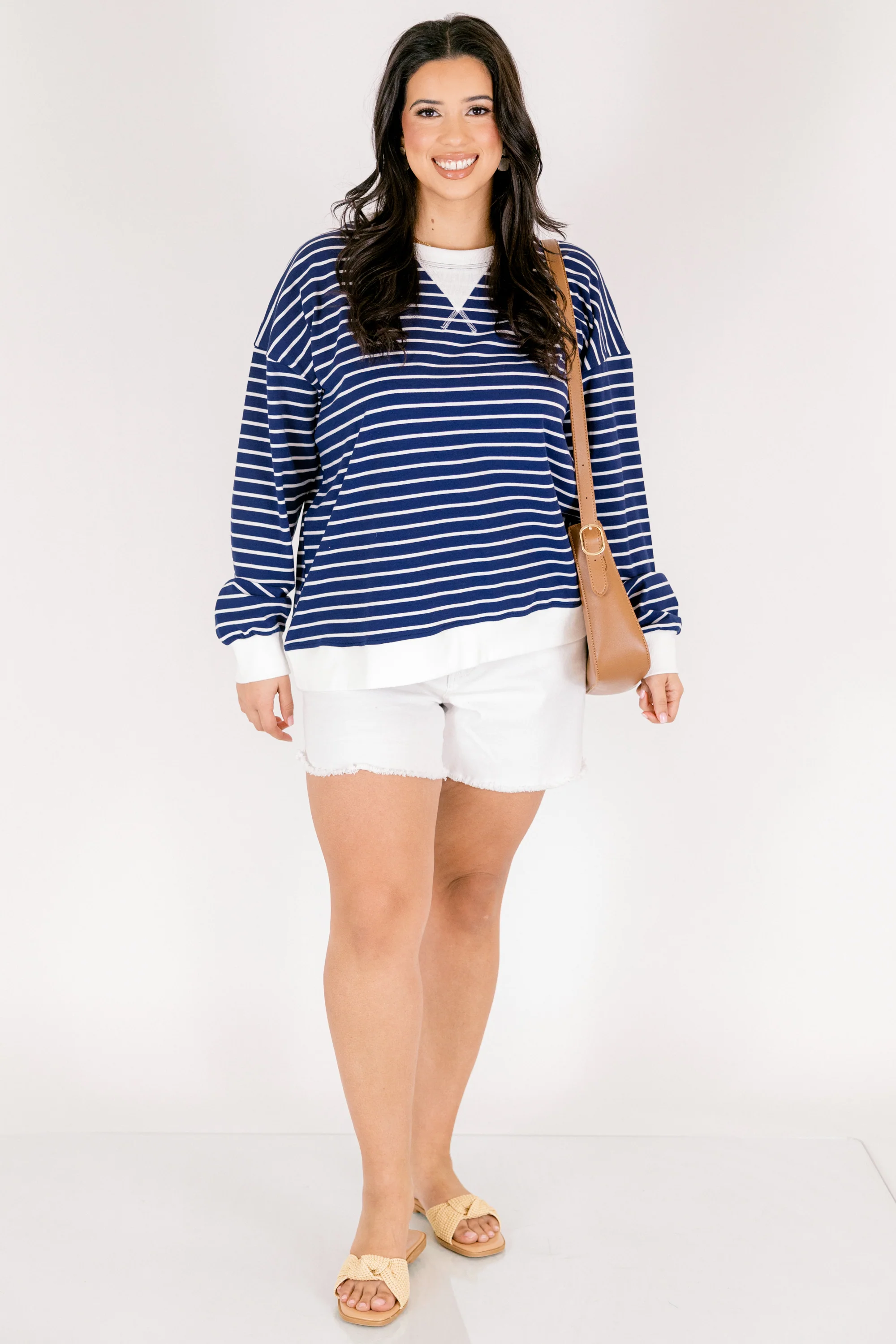 Fireside Feels Pullover, Navy - Image 3