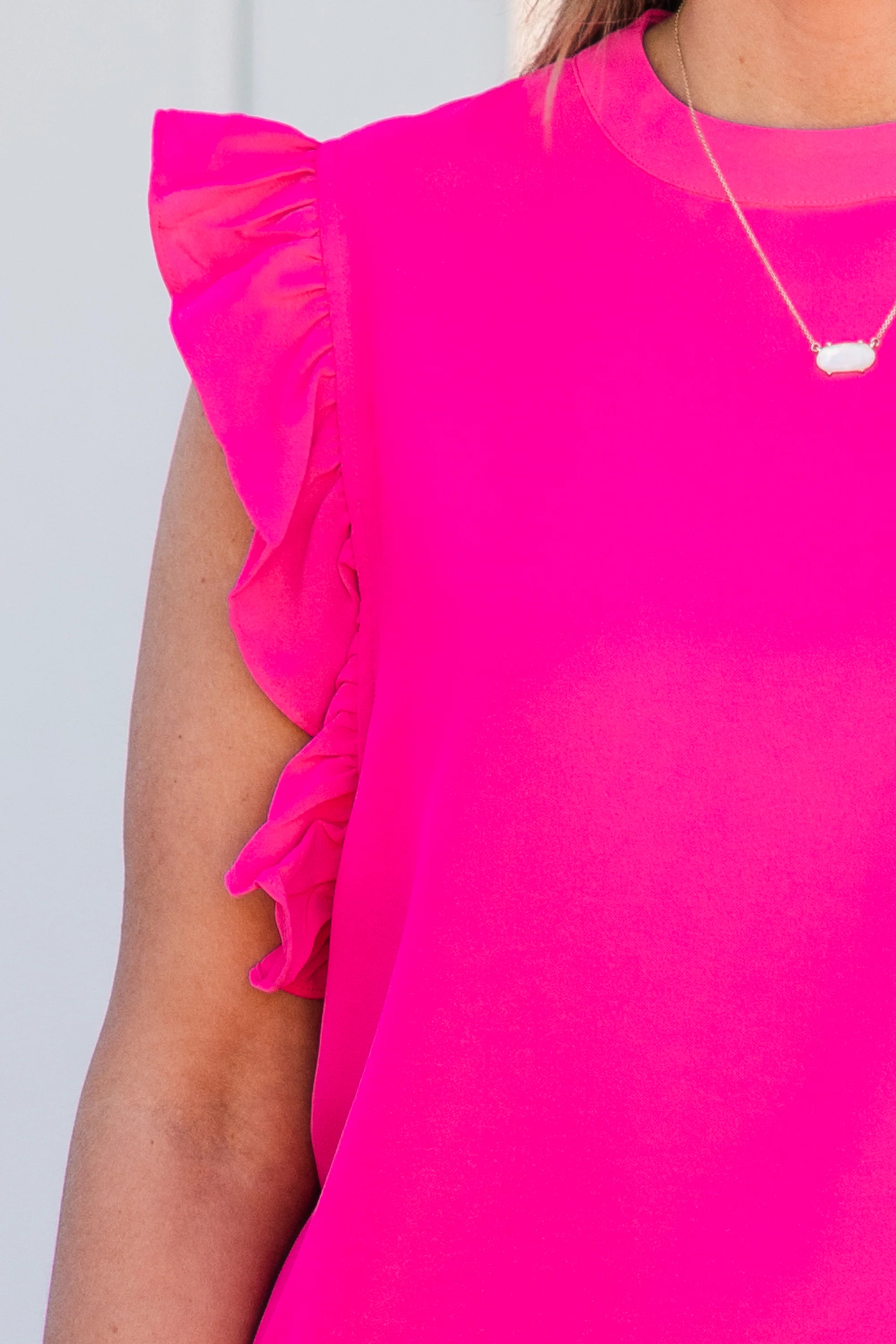 Forever With You Dress, Hot Pink - Image 4