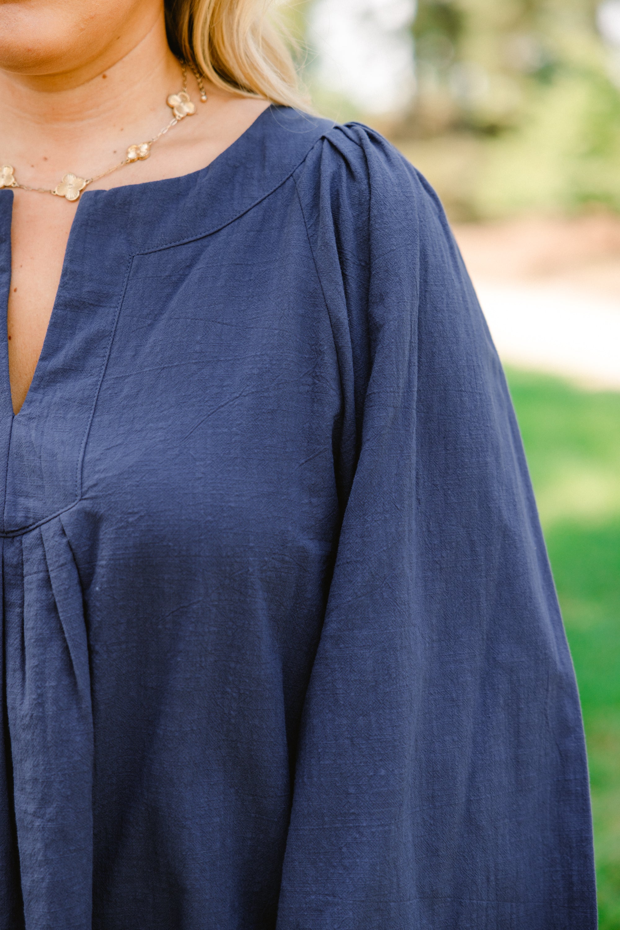 Free Like The Wind Top, Blue - Image 4