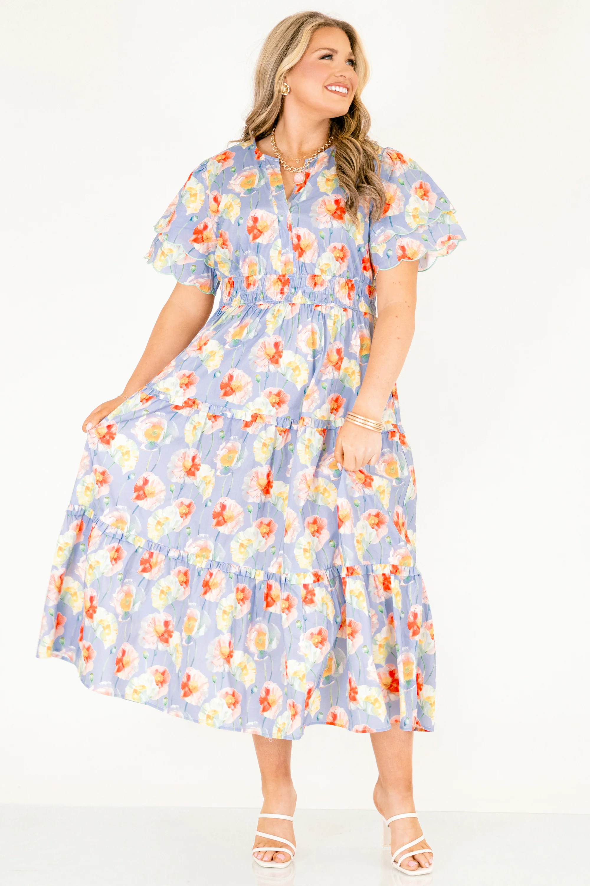 Free To Be Dress, Dusty Floral - Image 4