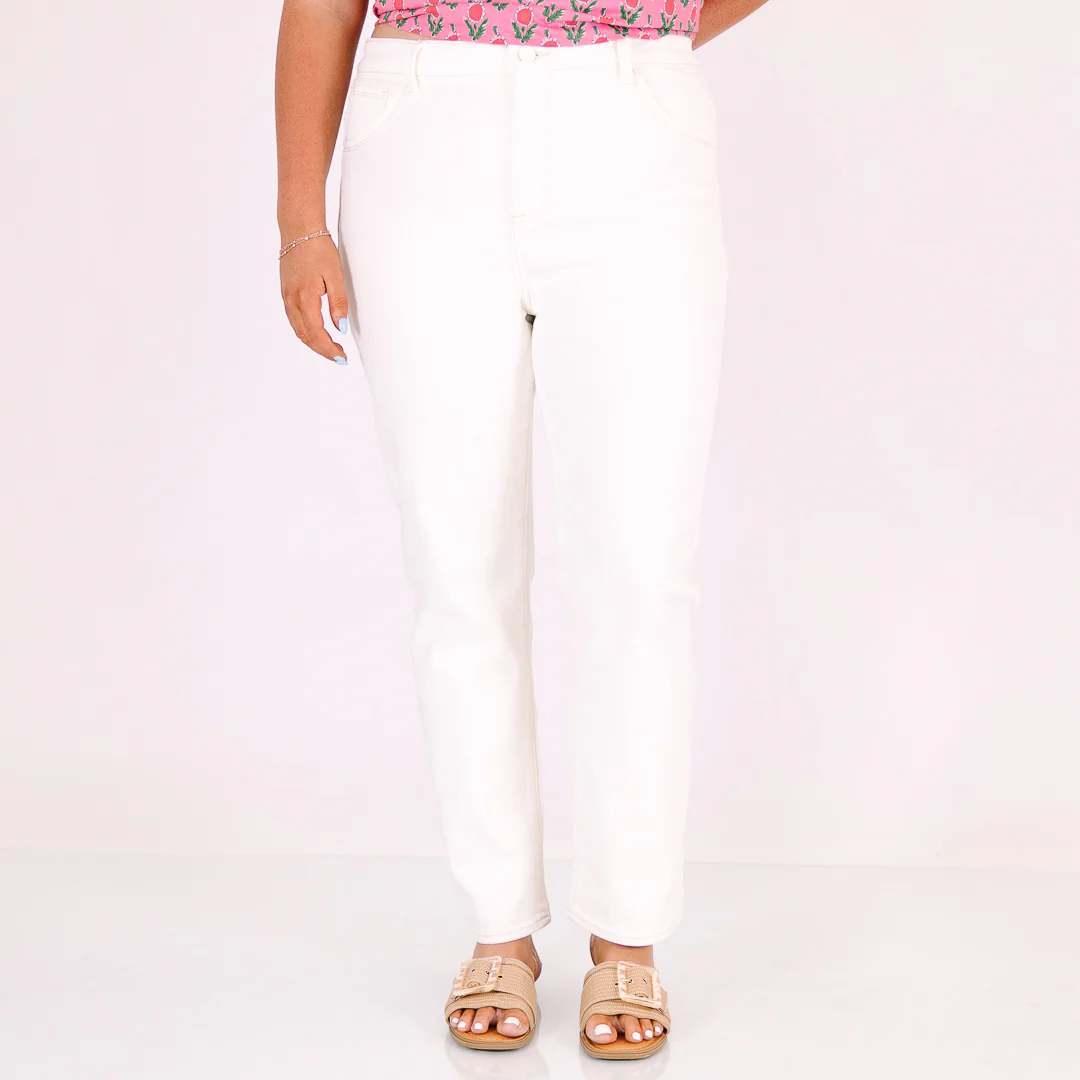 Full Of Life Jeans, Cream - Image 7